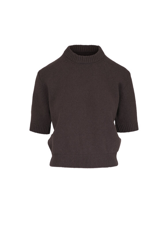 Khaite Davin Coffee Cashmere Sweater