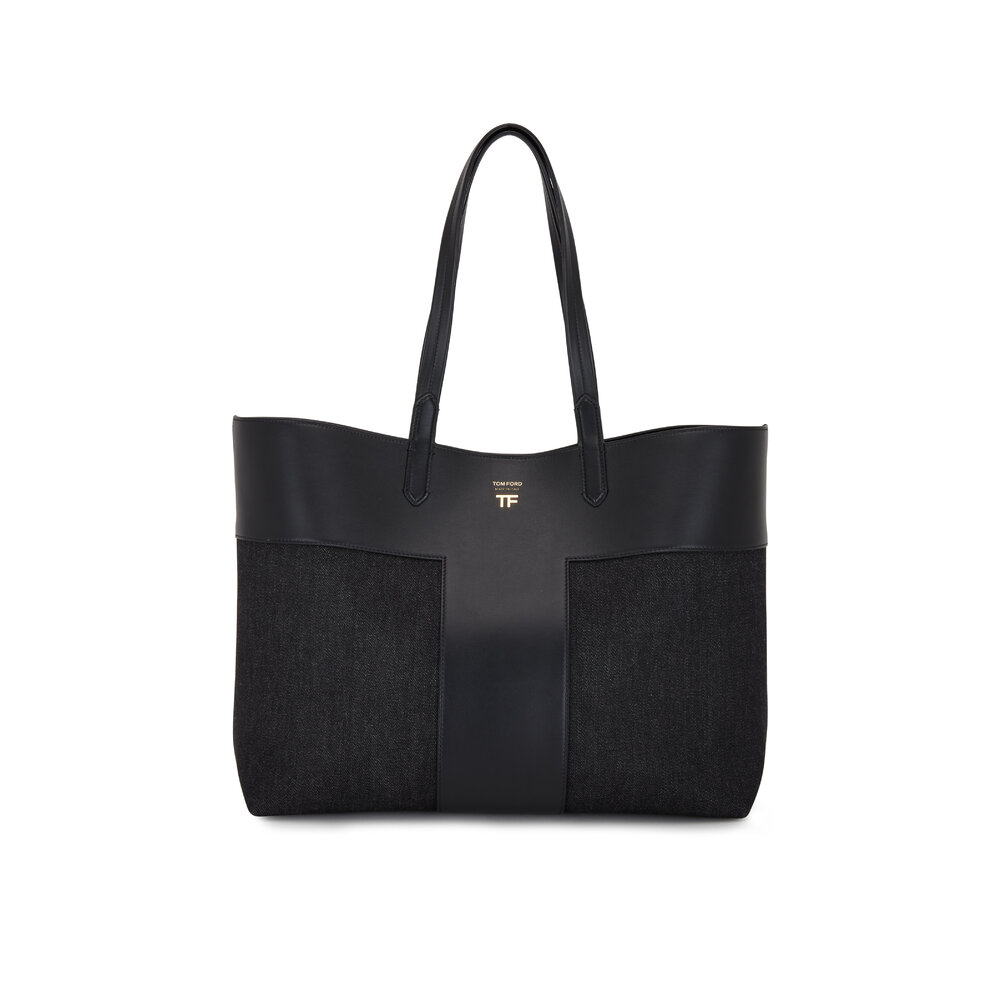 TOM FORD 黒 レザーバッグ　定価55万円程 TOM FORD - TOM FORD ビッグジップ レザー ボストン バッグの