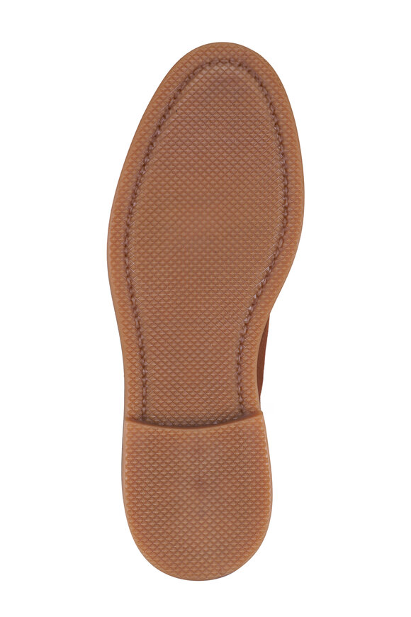 Aquatalia Placido Brown Suede Dress Shoe - view 4