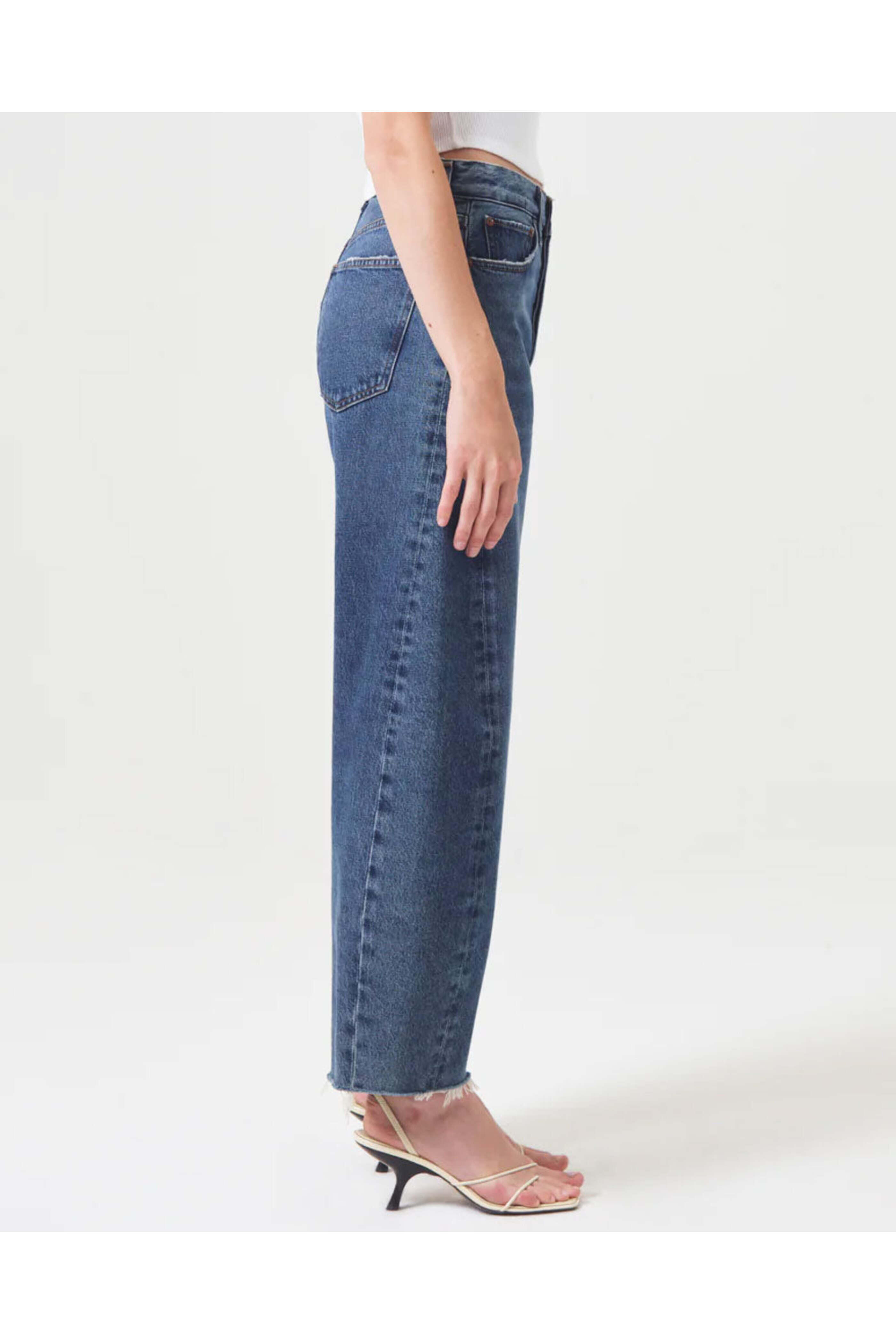 Agolde - Luna High Rise Pieced Taper Jean in Control