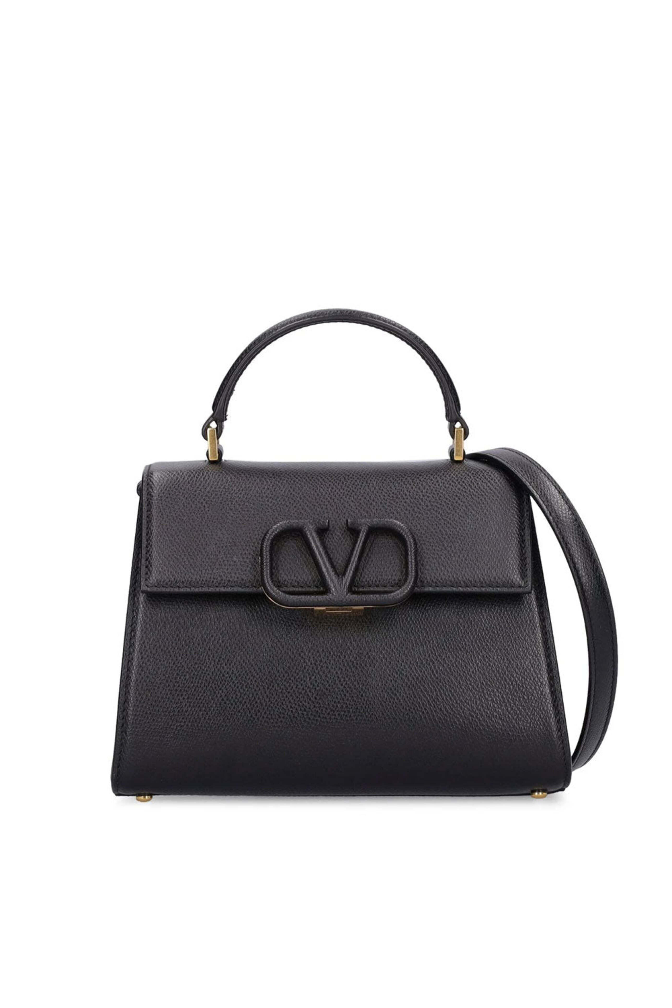 Valentino Garavani - VSling Medium Top Handle Bag in Black