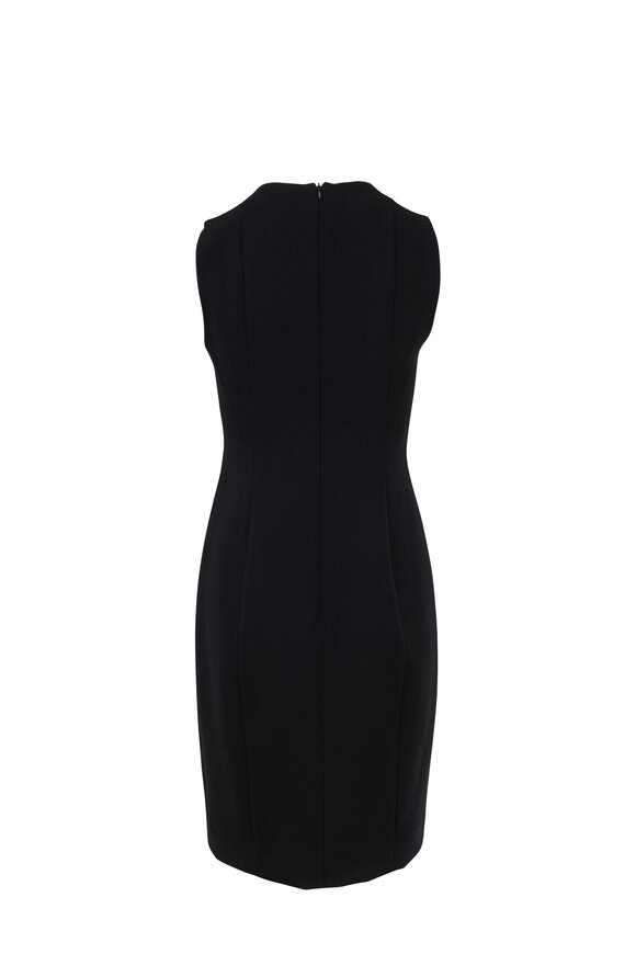 Akris - Black Wool Double-Faced Dress