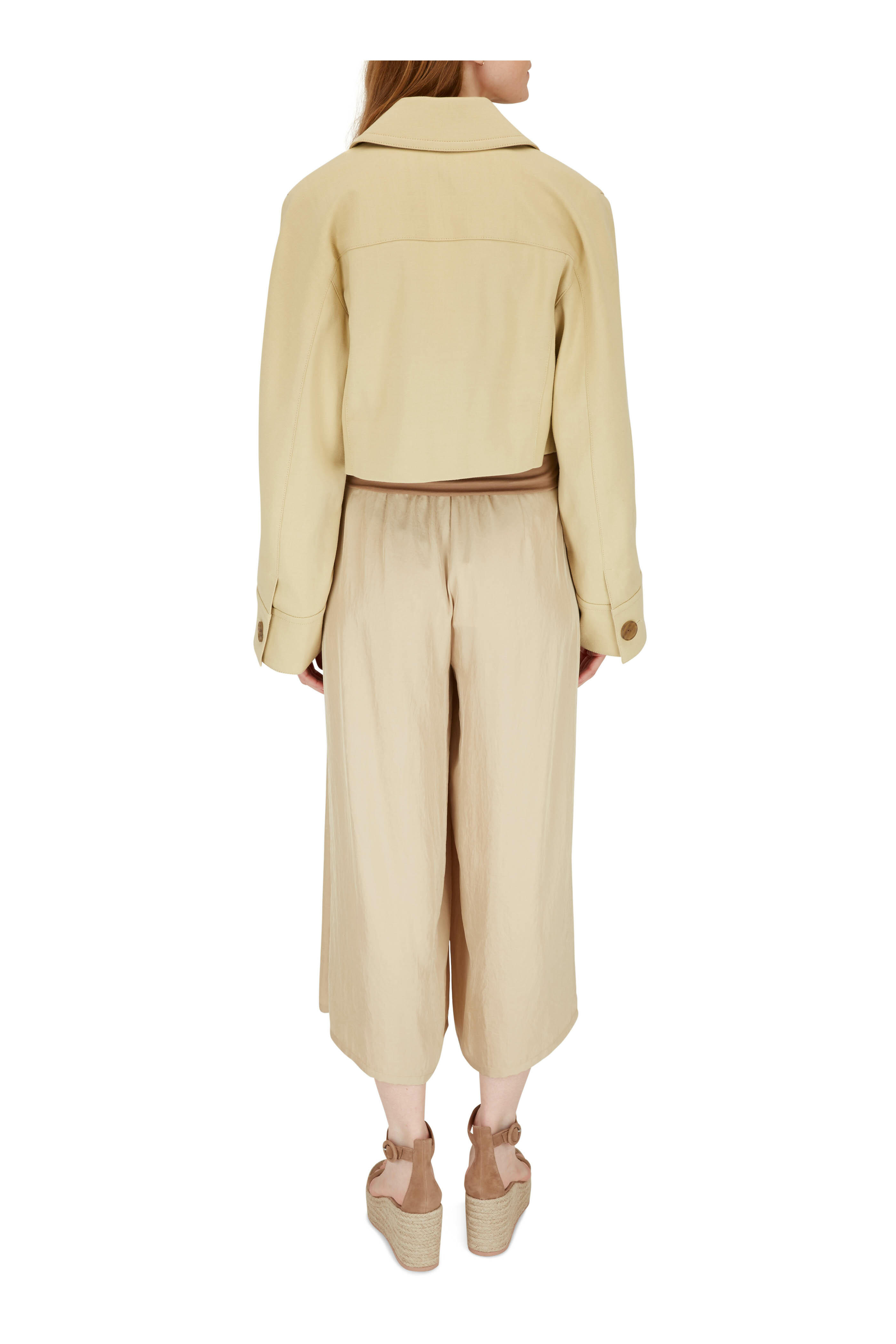 Vince - Maiz Casual Cotton Cropped Jacket | Mitchell Stores