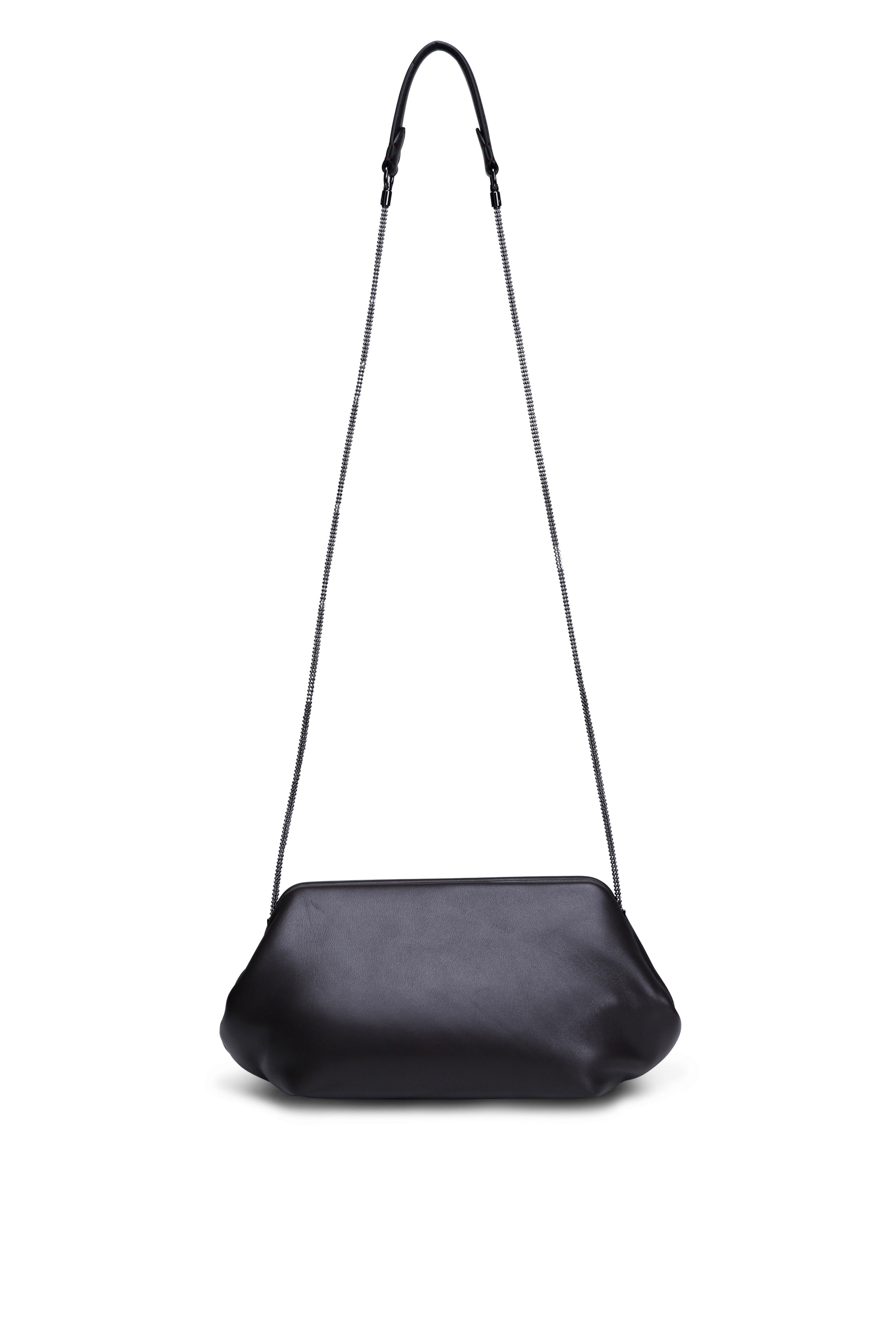 Brunello Cucinelli - Eclipse Rust Brown Nappa Leather Crossbody