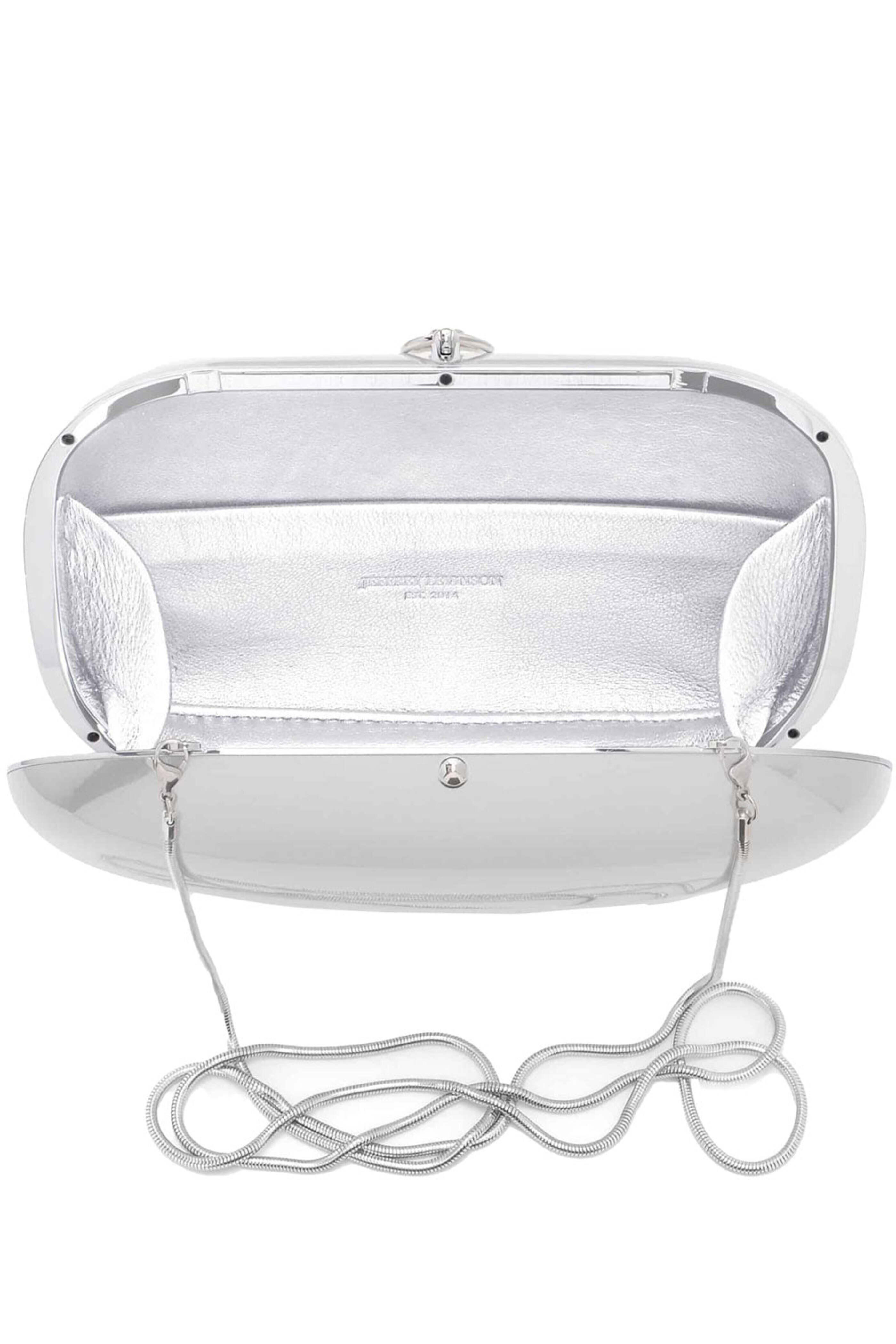 Jeffrey Levinson - Elina Plus Clutch in Electric Silver