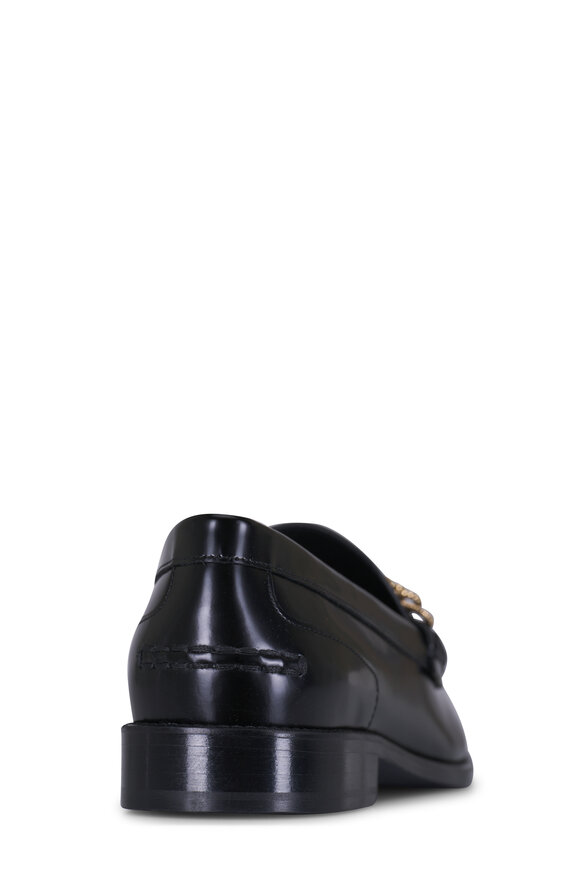 Dorothee Schumacher Subtle Shine Pure Black Leather Loafer - view 5