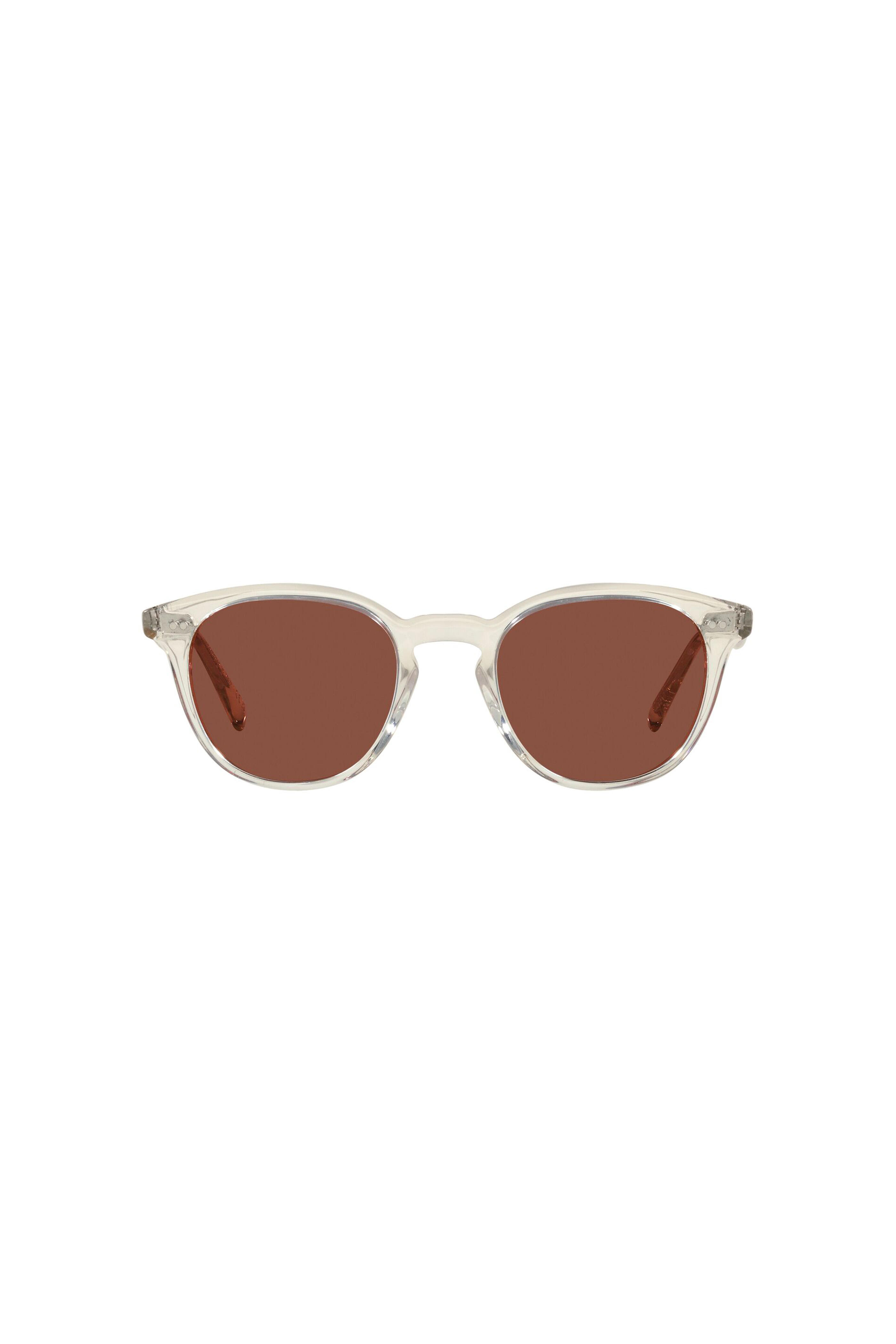 Oliver Peoples - Desmon Sun Pale Citrine & Burgundy Sunglasses