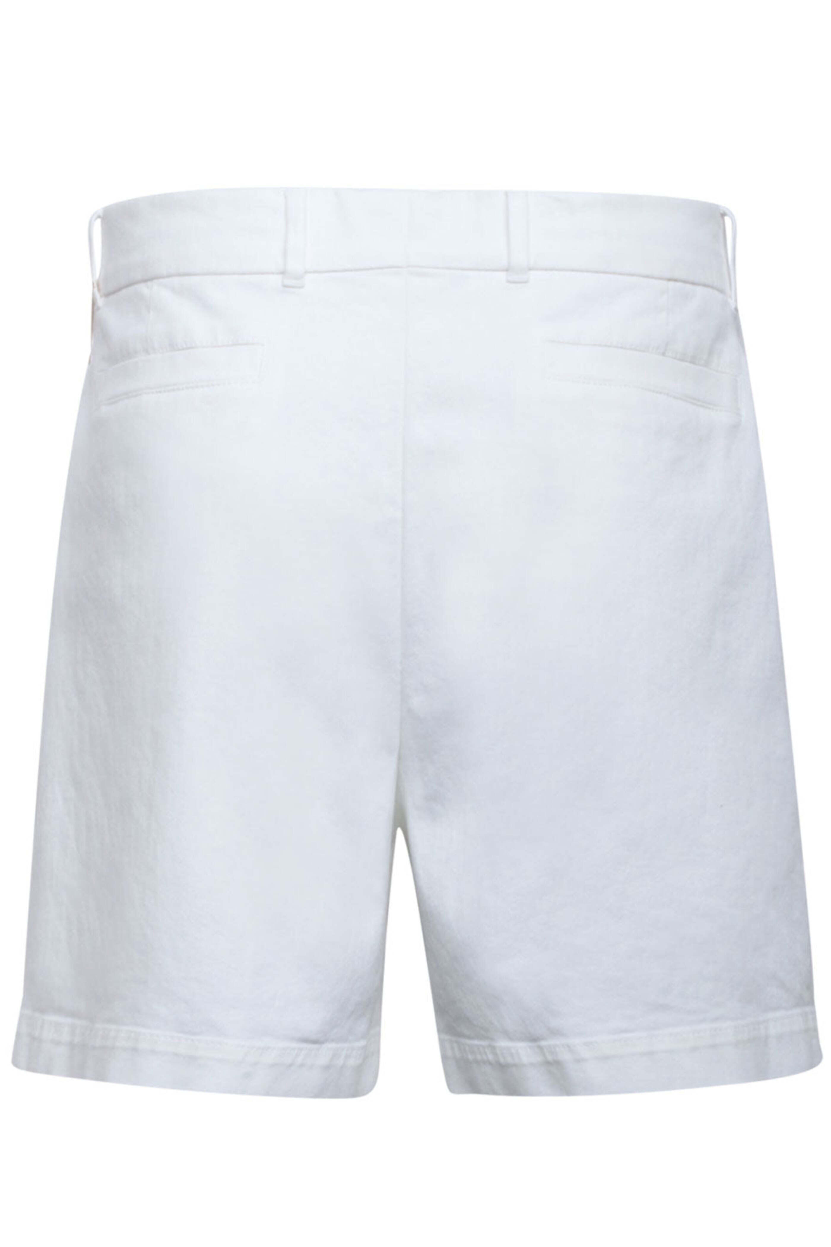 Brunello Cucinelli - White Bermuda Shorts | Mitchell Stores