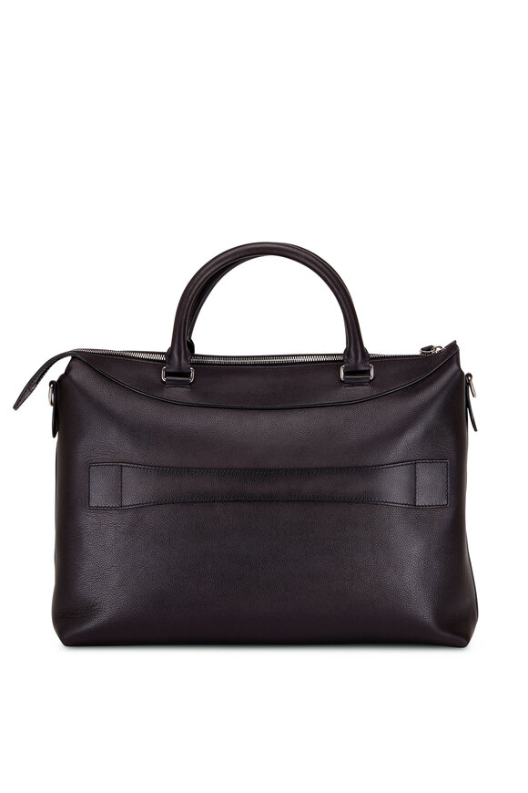 Berluti - Late Hour Black Leather Briefcase