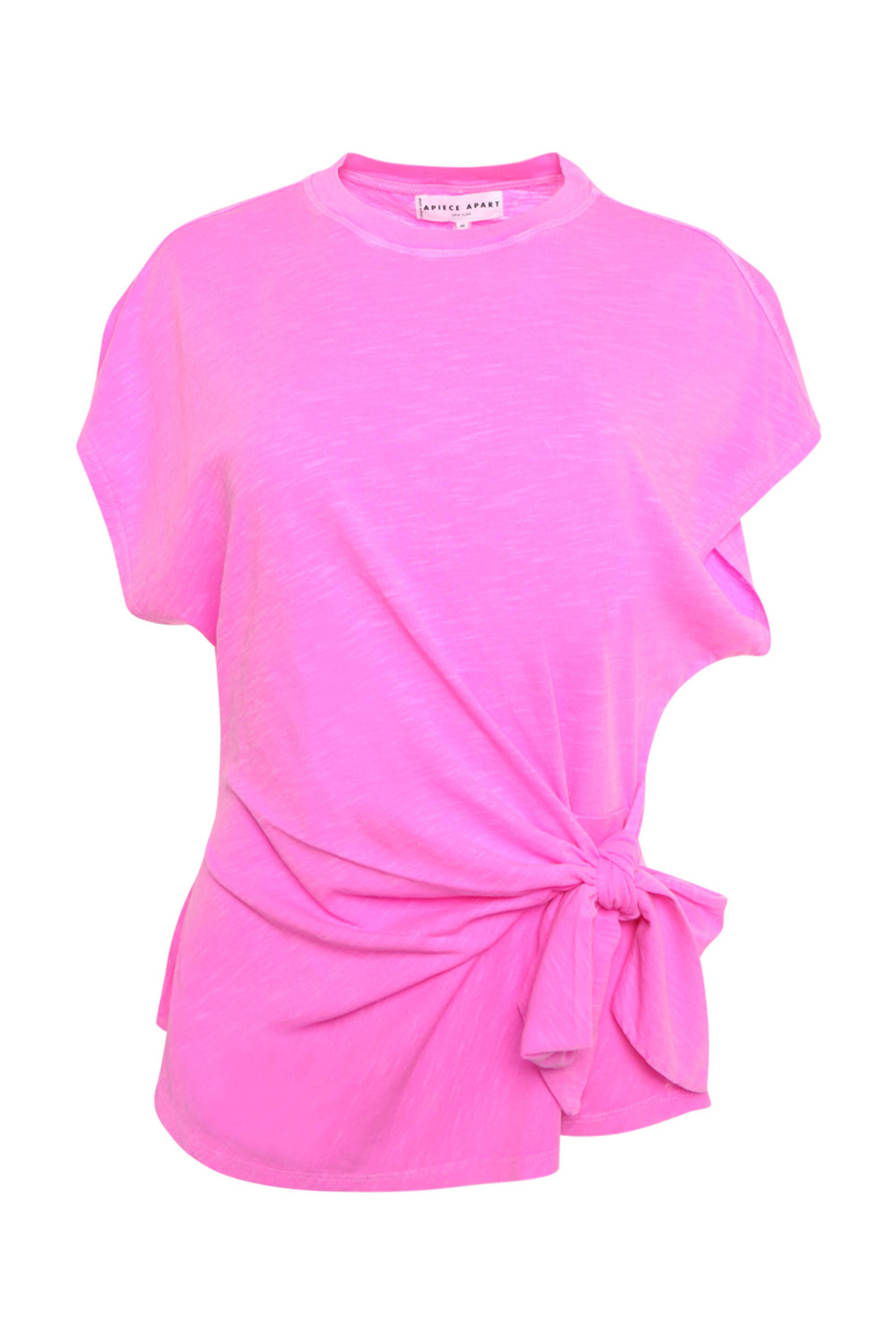 Apiece Apart - Fuchsia Nina Cinched Top