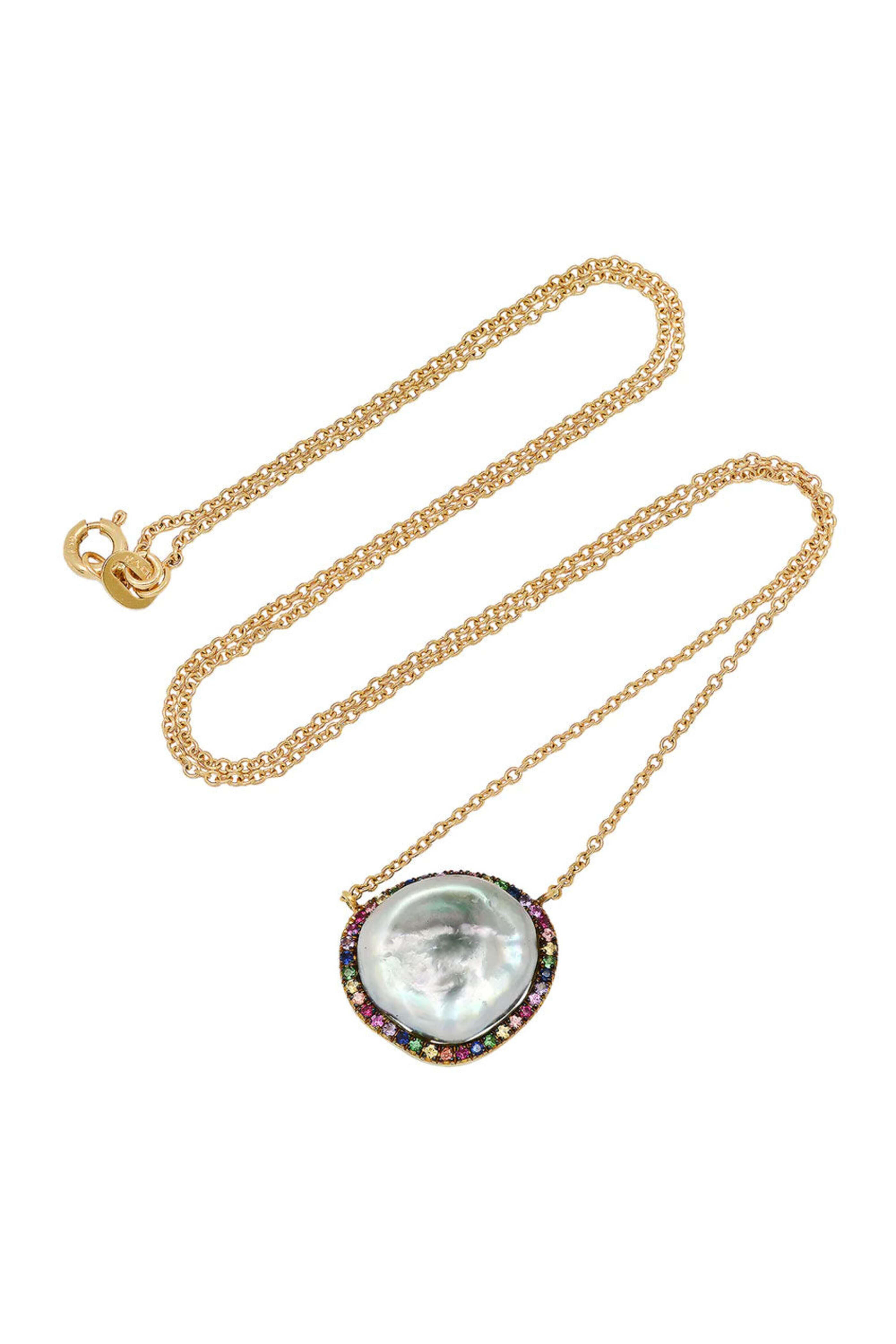 Samira 13 - Tahitian Keshi Pearl Necklace