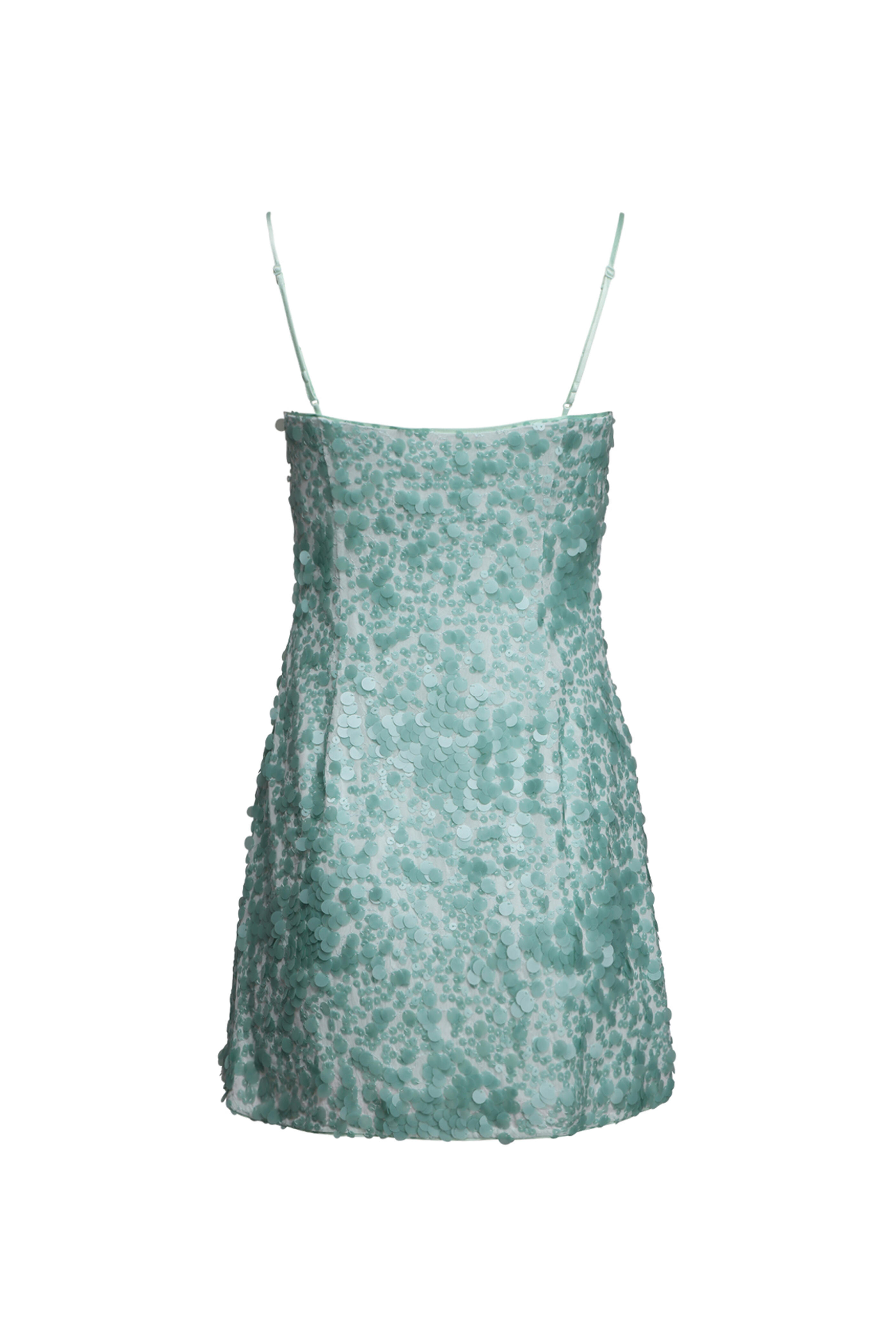 Simkhai - Lollie Seafoam Embellished Mini Dress