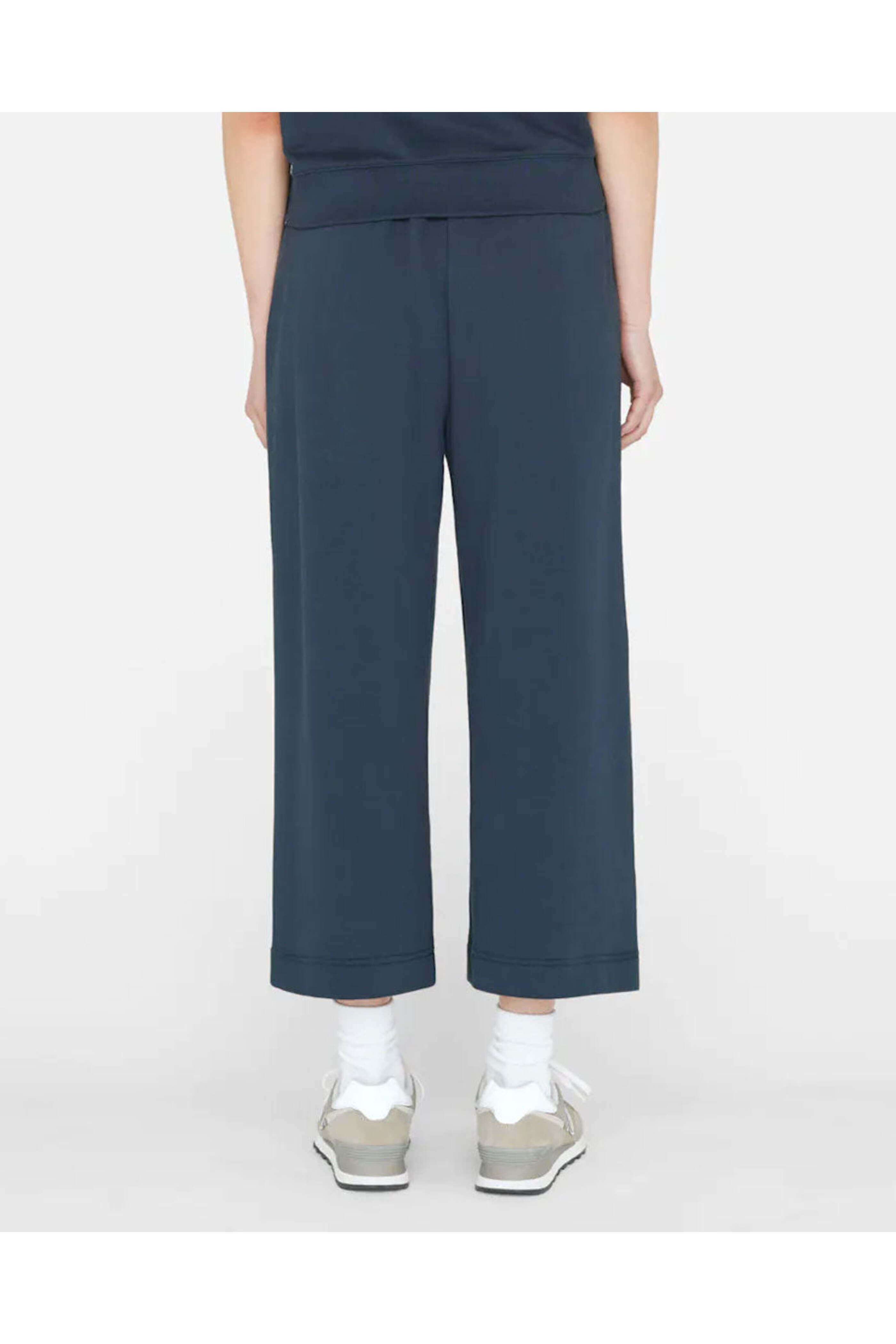 Frame - Cropped Wide Leg Sweatpants