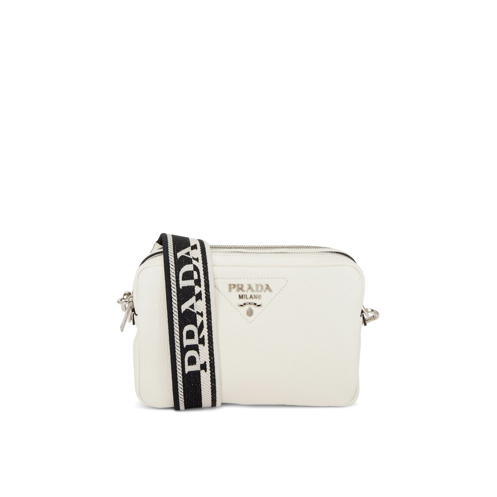 Prada Medium Boston Bag in White — UFO No More