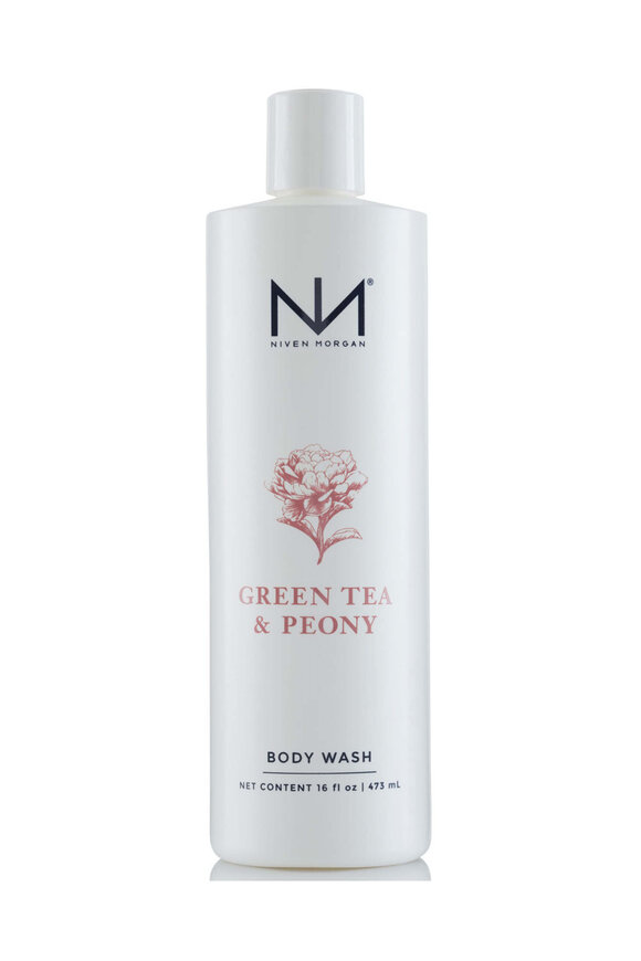 Niven Morgan Green Tea & Peony Body Wash - view 1