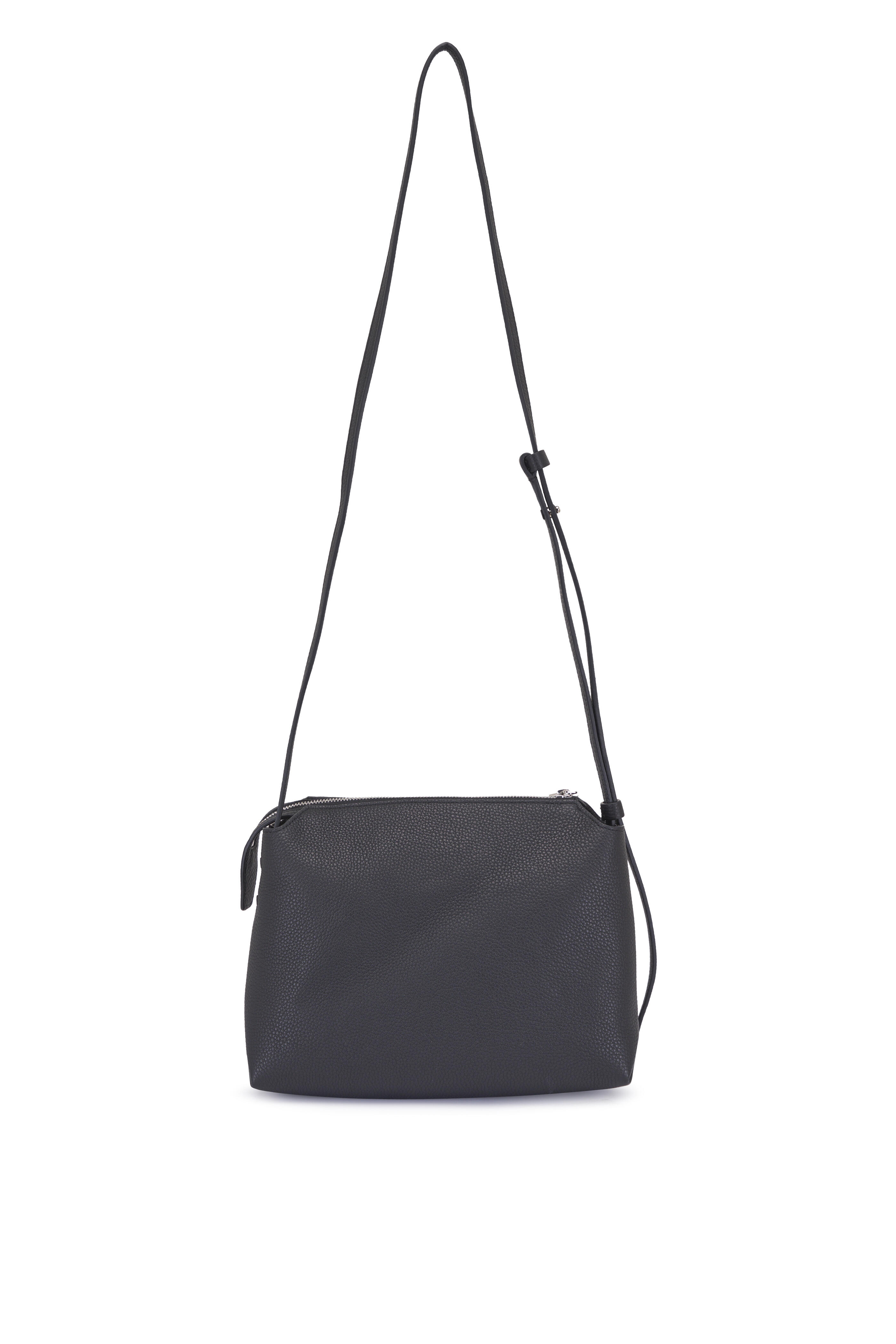 ショルダーバッグ・ポシェット KHAITE Woman Crossbody bags Black H6016914 200 Audrey Crossbody Bag in Black Nappa Leather – KHAITE