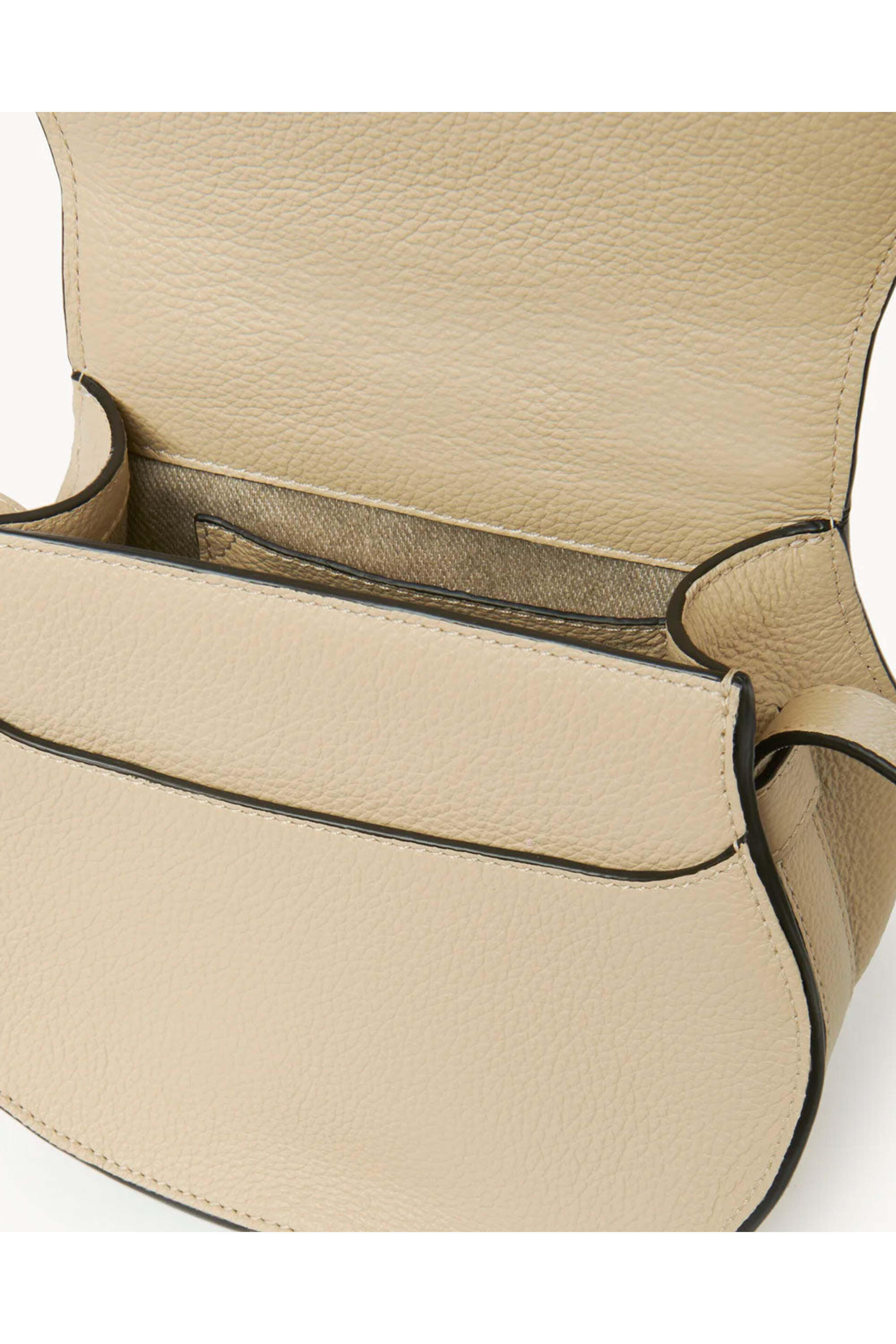 Chloé - Marcie Small Saddle Bag in Root Beige - view 4