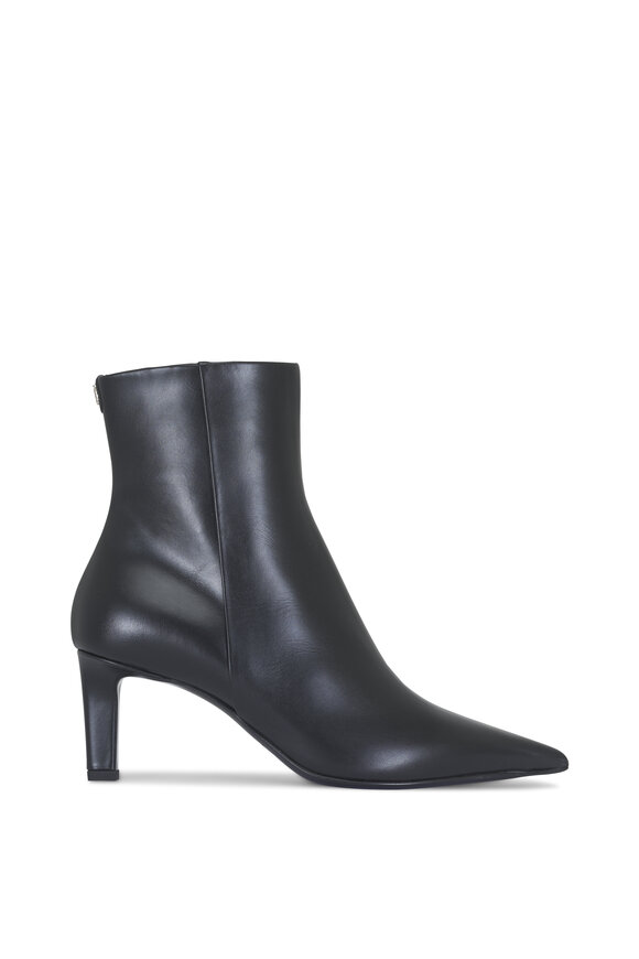Jimmy Choo Frankie Black Leather Ankle Boot, 65mm - view 2