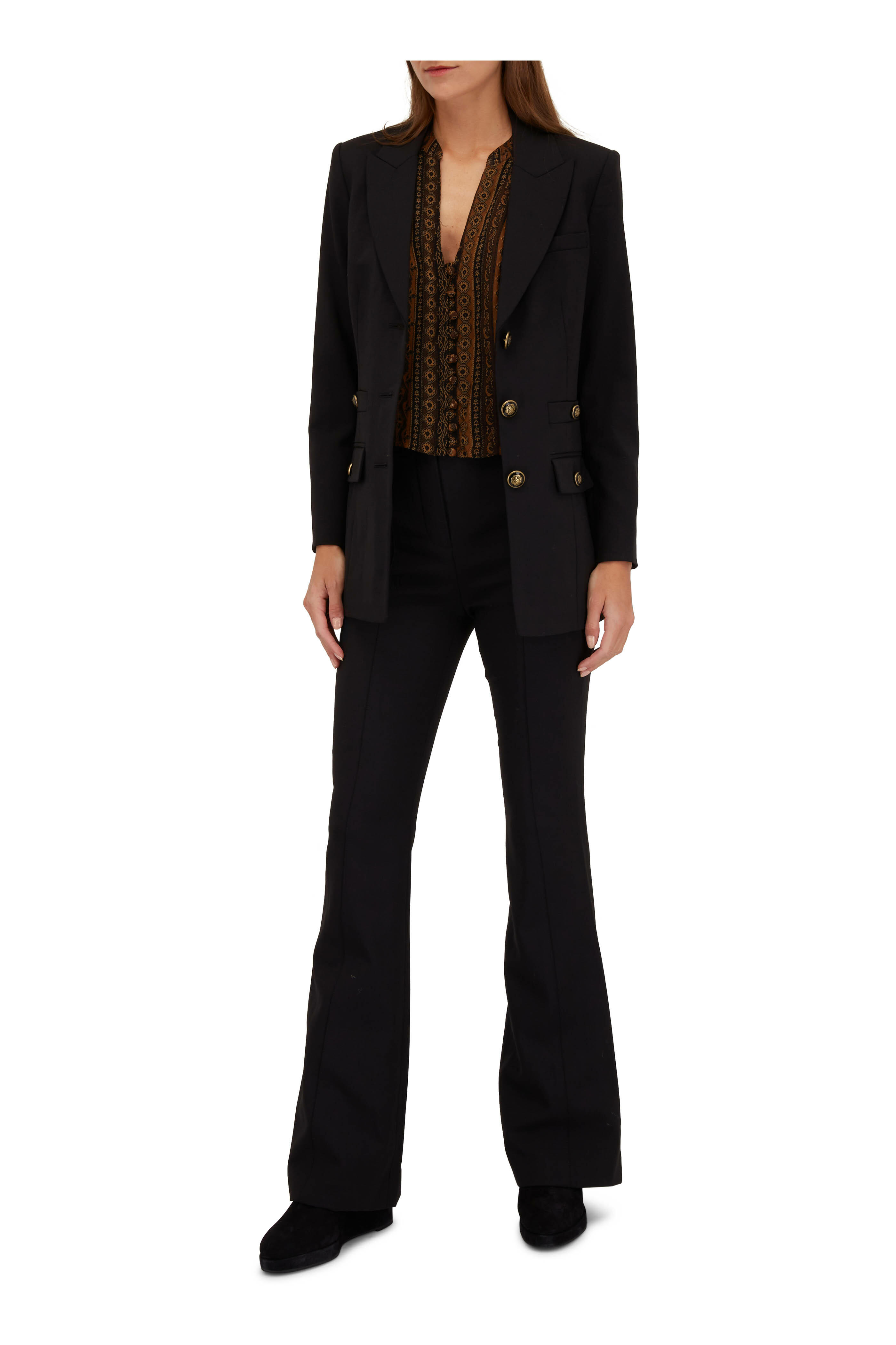 Veronica Beard - Terre Black Dickey Jacket