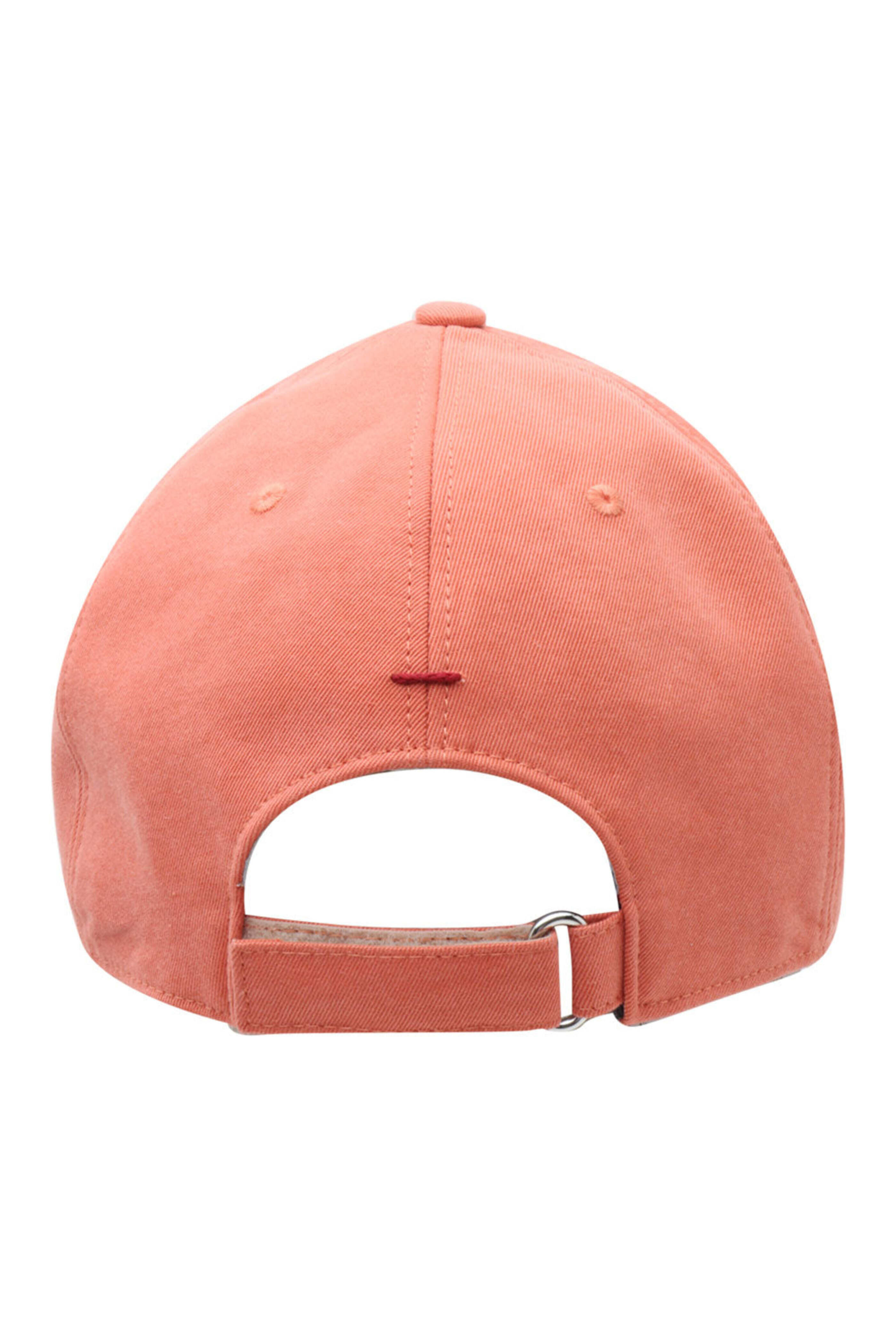 Brunello Cucinelli - Embroidered Cotton Baseball Cap in Orange