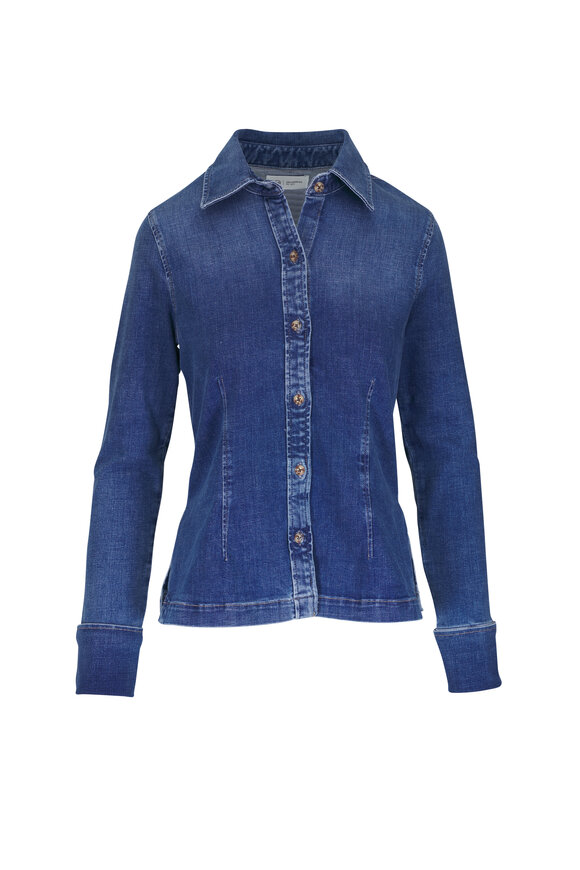 AG - Cheryl Denim Fitted Shirt