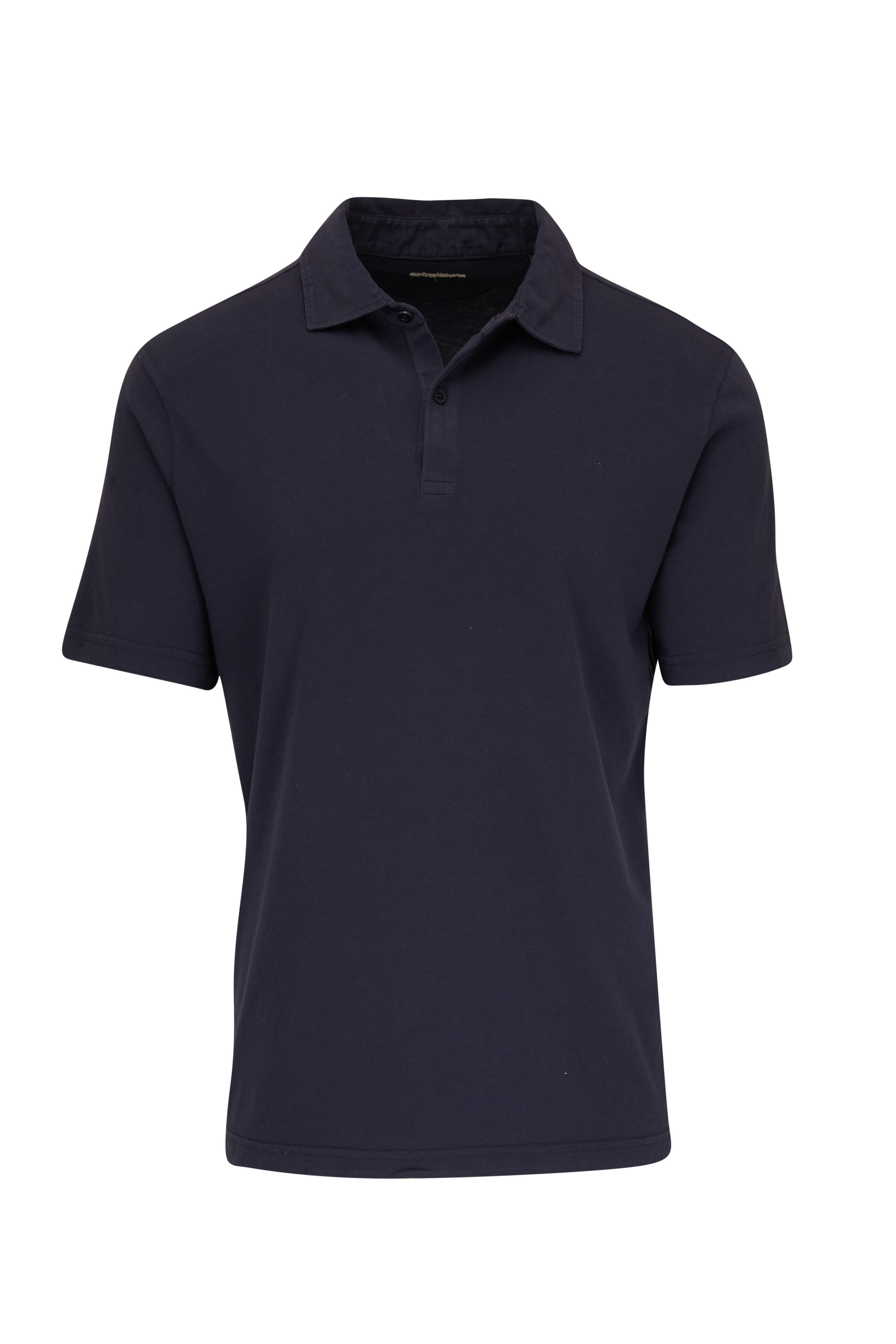 Faherty Brand - Navy Blue Cotton Polo | Mitchell Stores