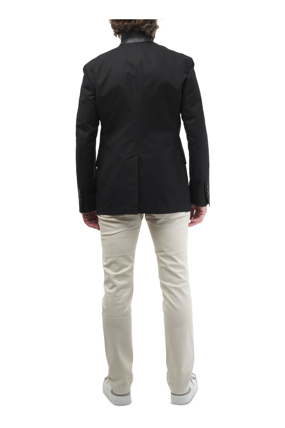 Tom Ford - Sartorial Black Tech Canvas Jacket