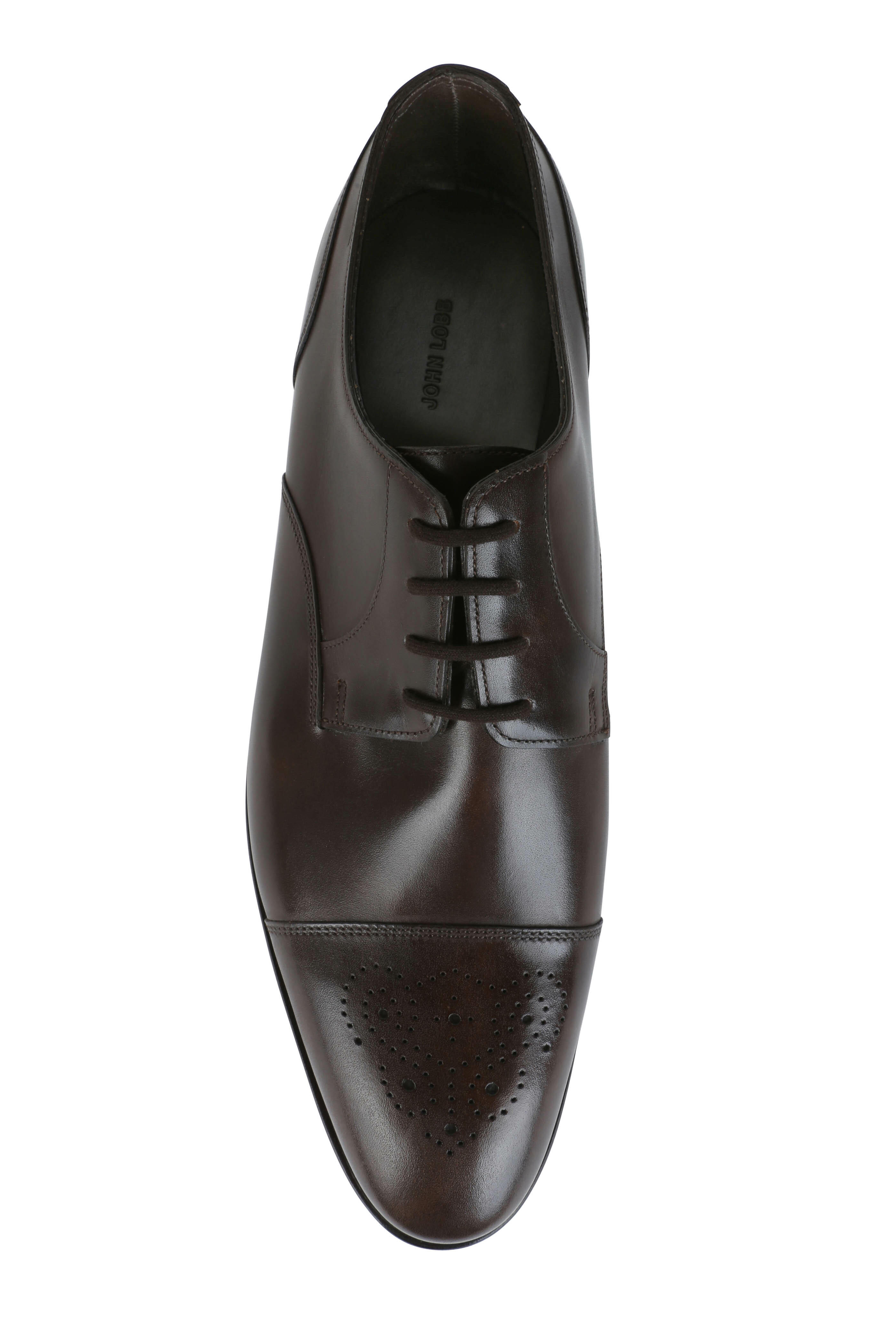 John Lobb - Brown Leather Derby Shoe