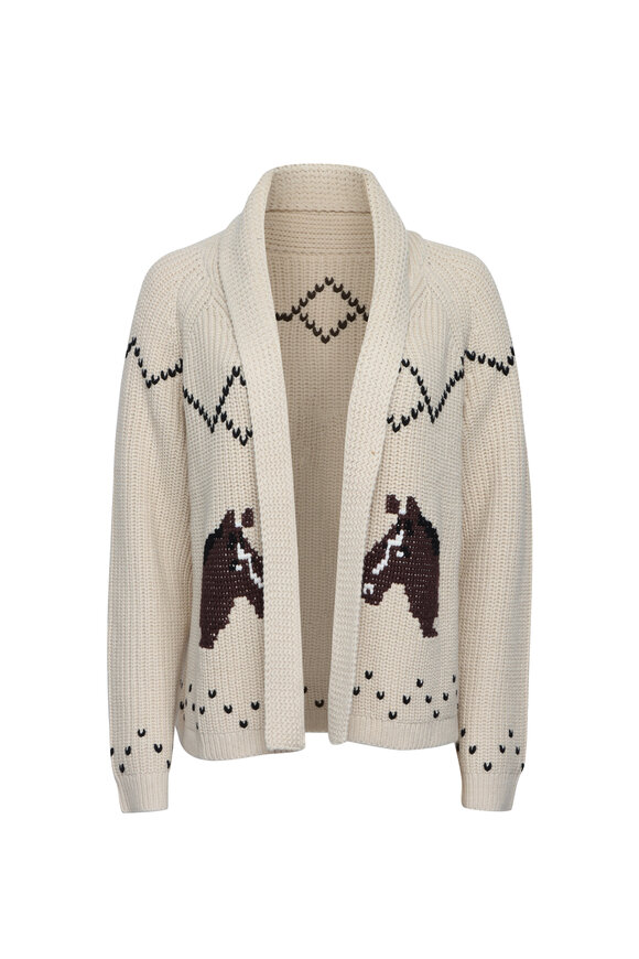 The Great Horse Lodge Cream Cardigan