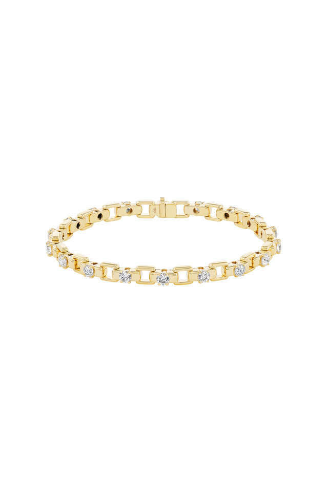 Diamond Letter Bracelets – Emily & Ashley