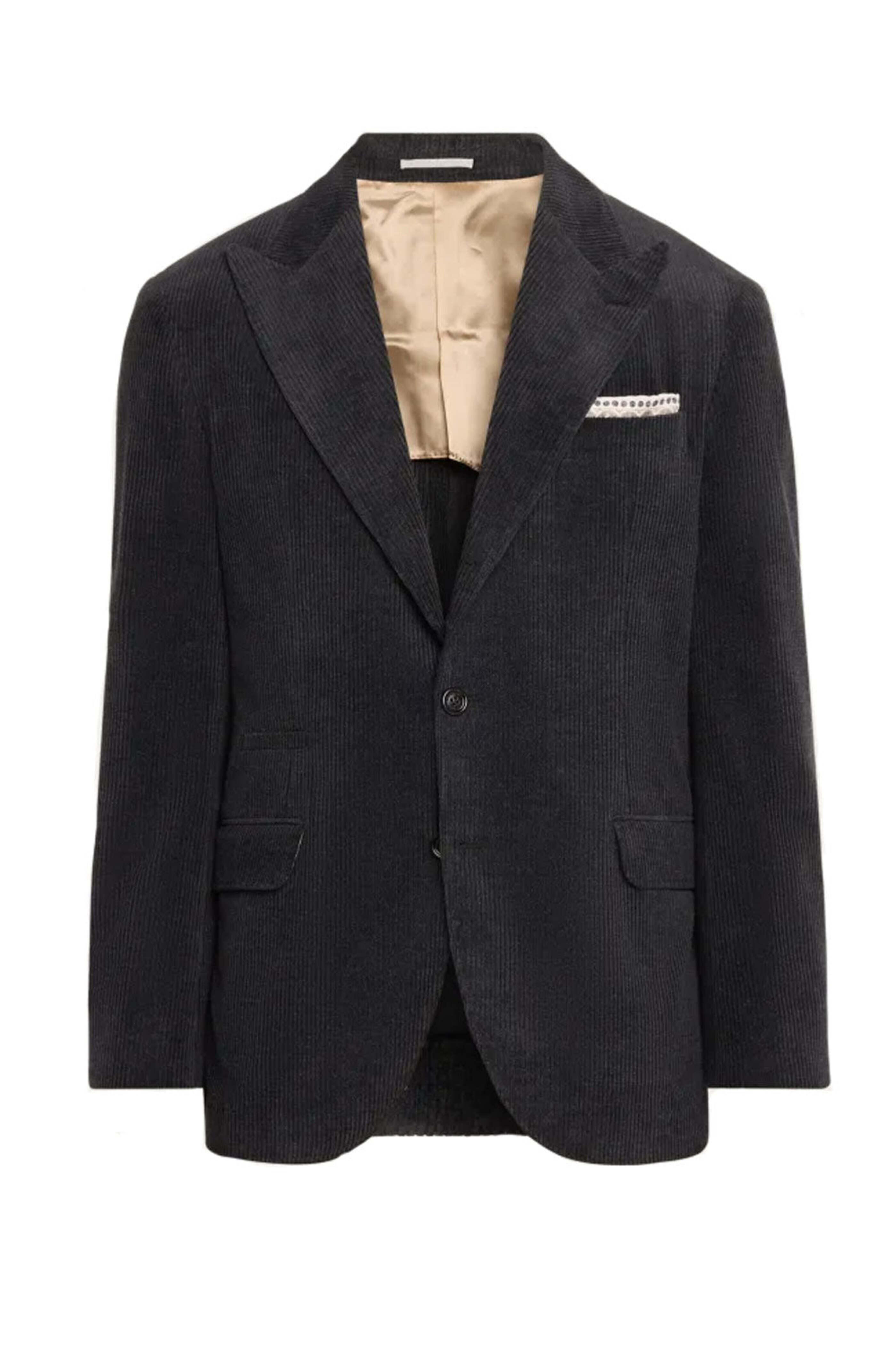 Brunello Cucinelli - Corduroy Anthracite Sportcoat