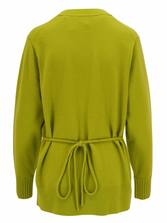 Dorothee Schumacher - Modern Statements Acid Green Cardigan