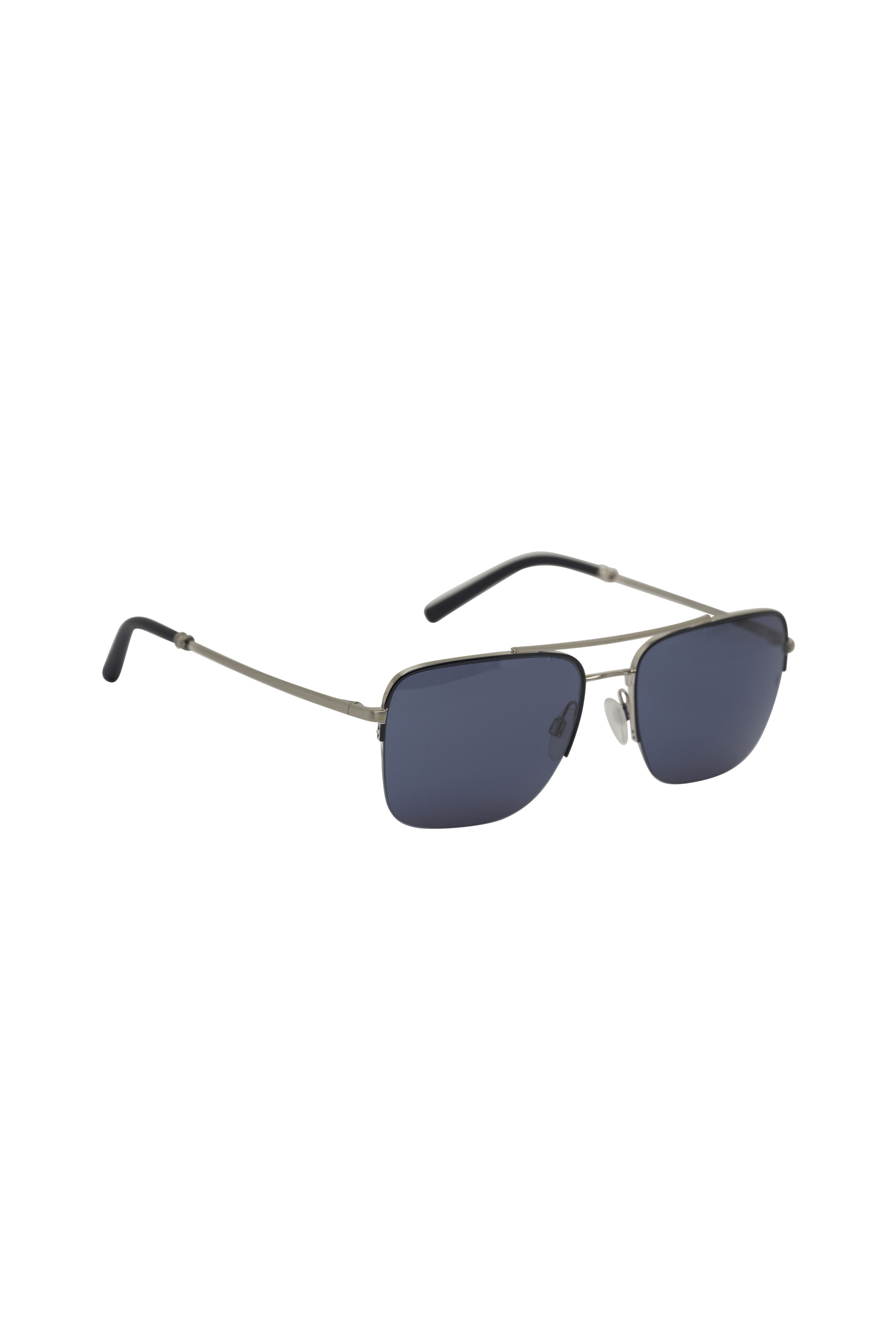 Oliver Peoples - R-2 Blue & Brushed Silver Marine Sunglasses