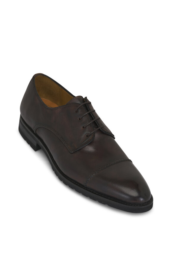 Bontoni D'amore Dark Chocolate Lace Up Dress Shoe
