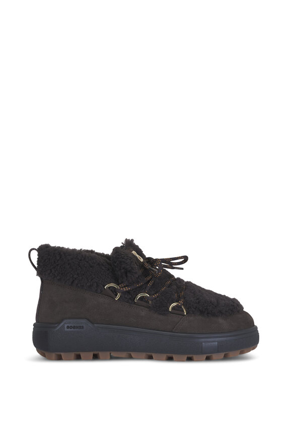 Bogner Chamonix S 19 B Dark Brown Suede Short Boot - view 3