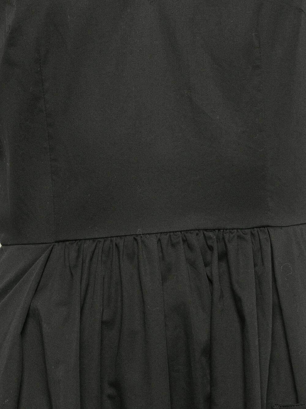 CO Collection - Black Cotton Front Pocket Sleeveless Dress