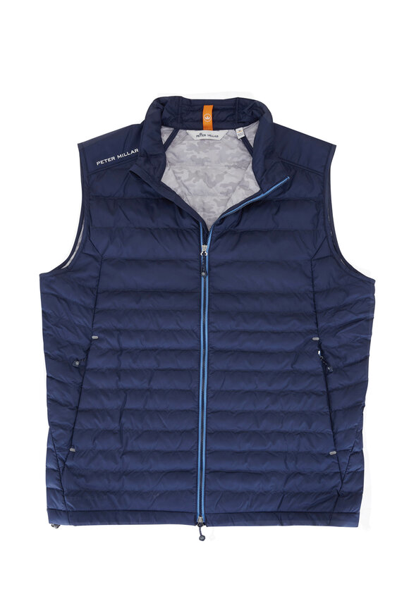 Peter Millar - Navy Hyperlight Quilted Vest 