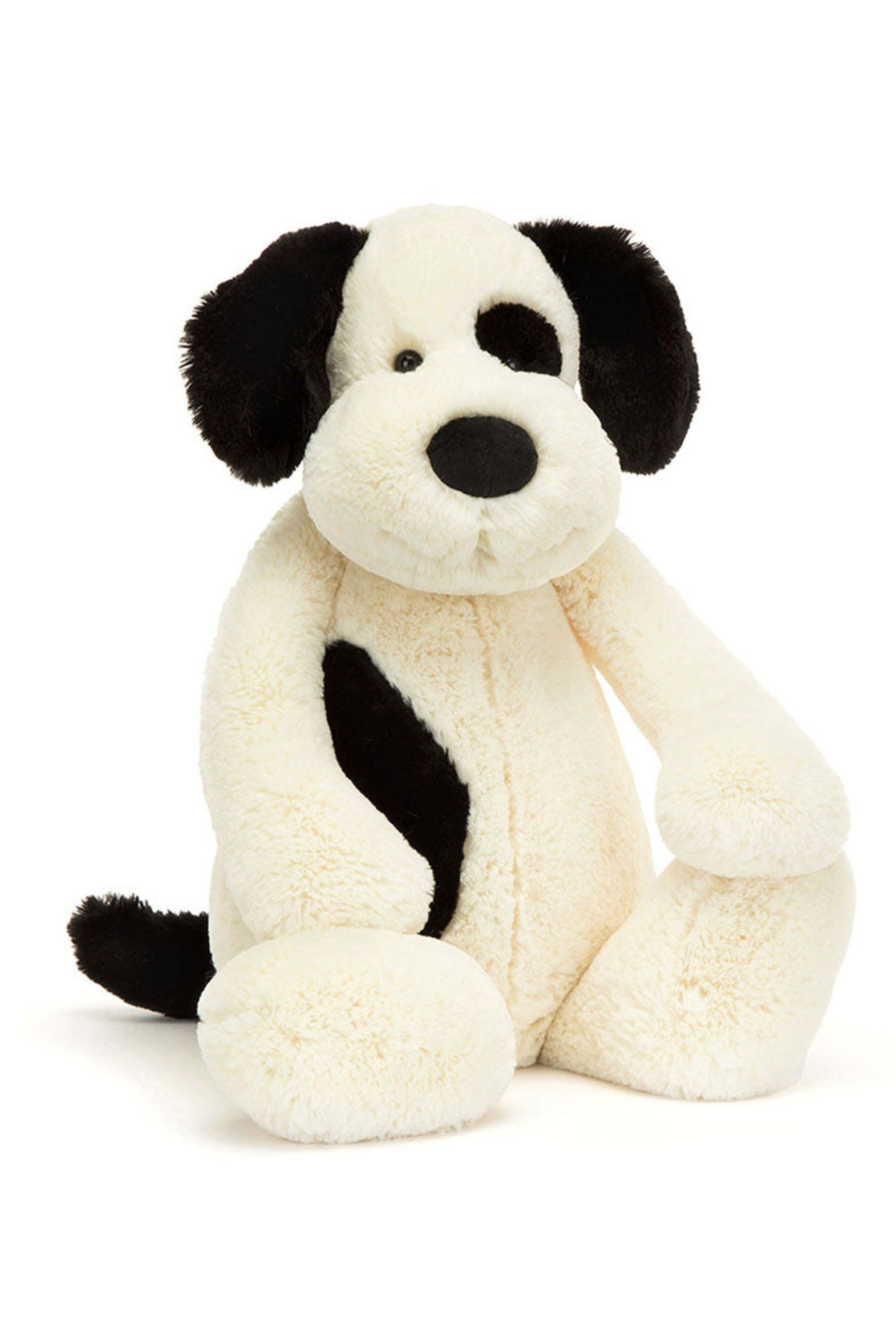 Jellycat - Bashful Black & Cream Puppy - Really Big