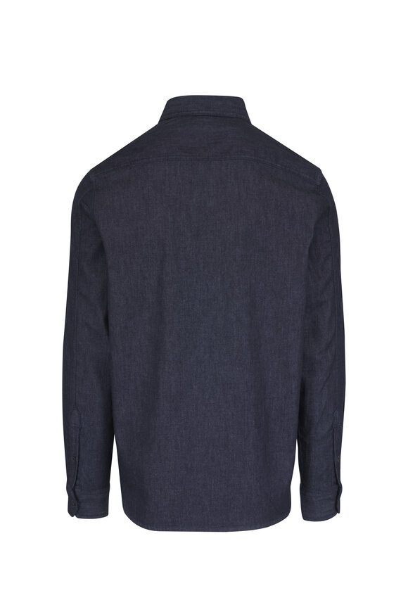 AG Dark Blue Utility Shirt - view 2