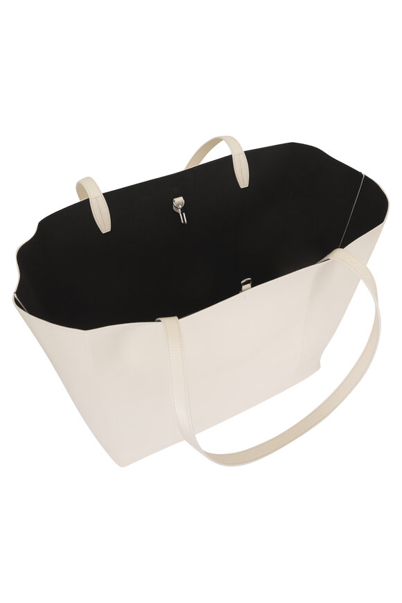 Totême Roam Stone Leather Tote - view 5