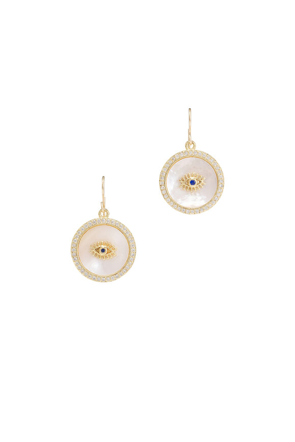 【関税・送料込み】BRUNELLO CUCINELLI EARRINGS Brunello Cucinelli - Brown Beaded Fringe Monili Drop Earrings