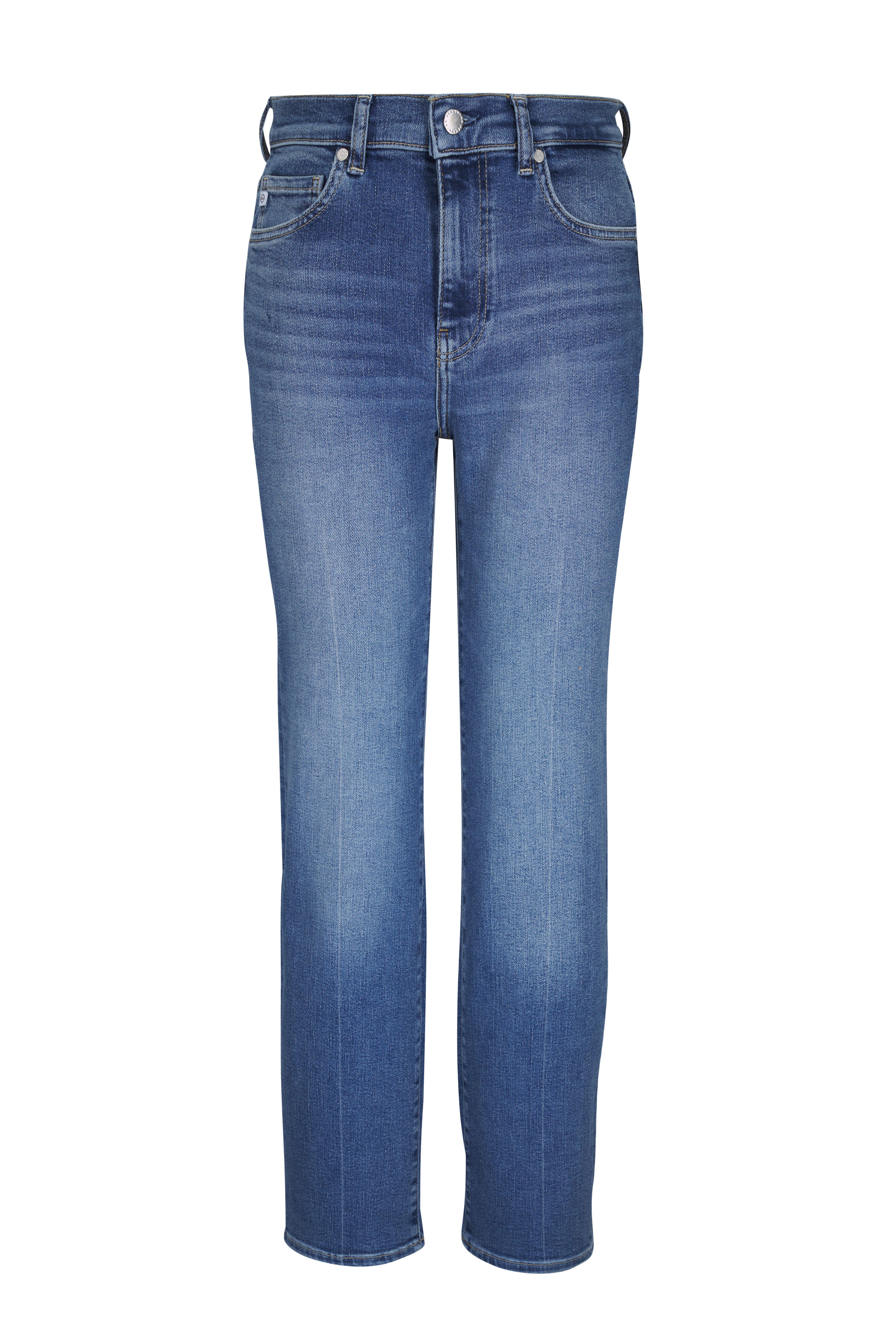 AG - Brinley Rewind Mid-Rise Straight Jean - view 1