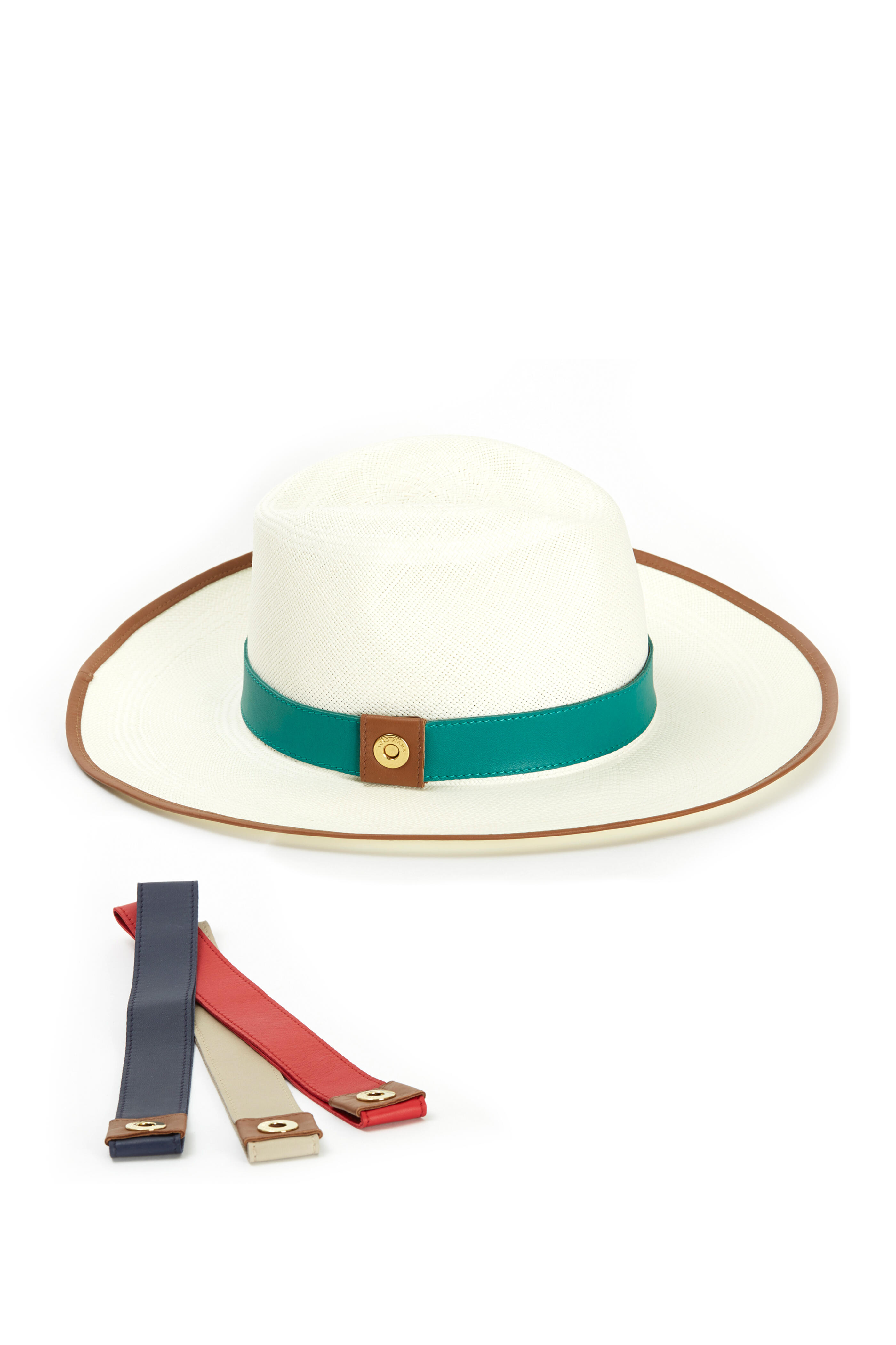 Loro Piana - Panama Rainbow Hat