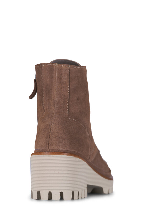 Ron White Eris Mink Lace Up Short Boot, 50mm - view 5