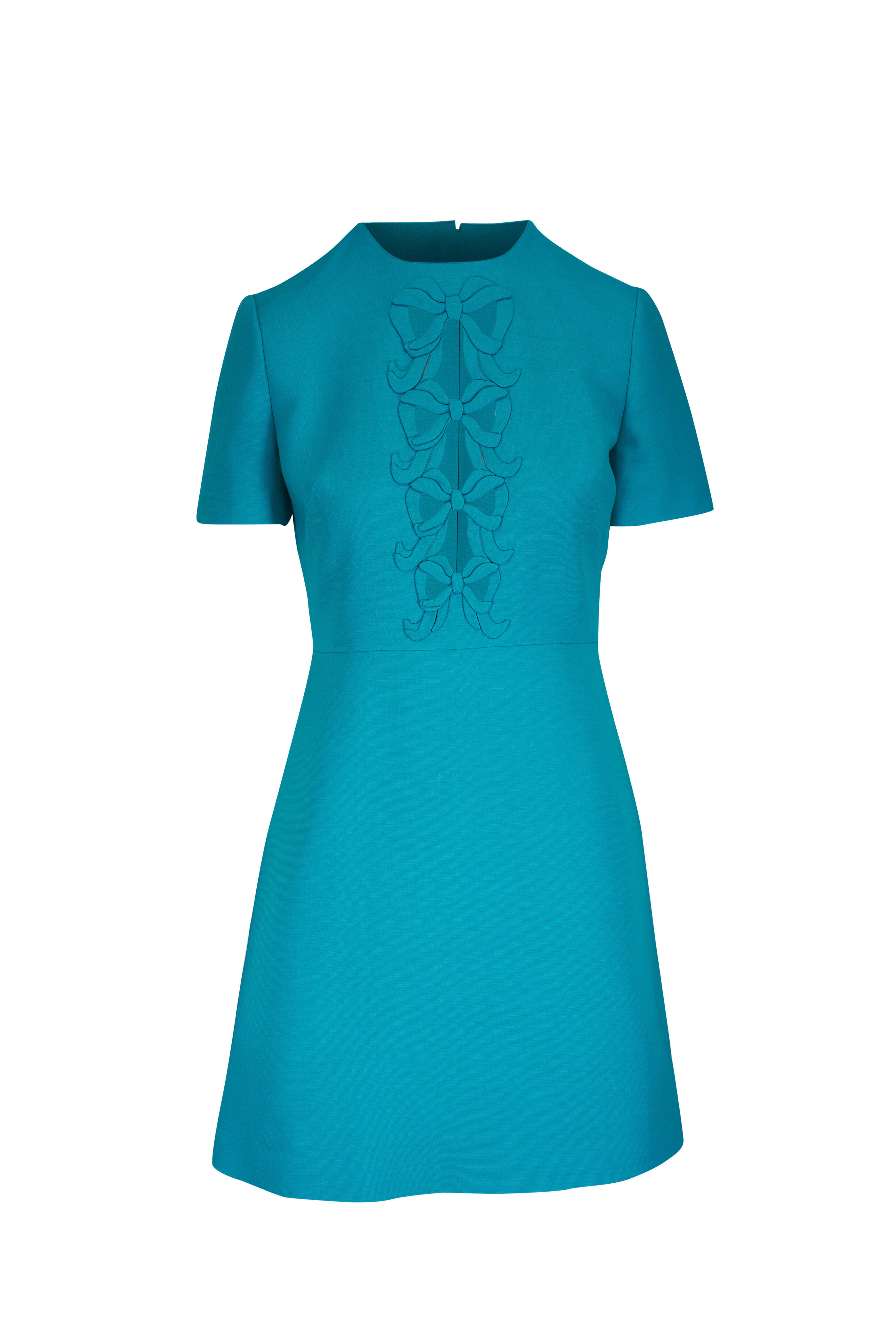 Valentino - Celestial Crepe Couture Mini Dress