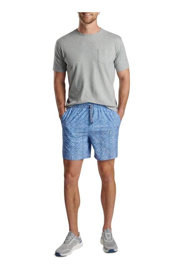 Peter Millar - Moon Blue Beachcomber Swim Trunks