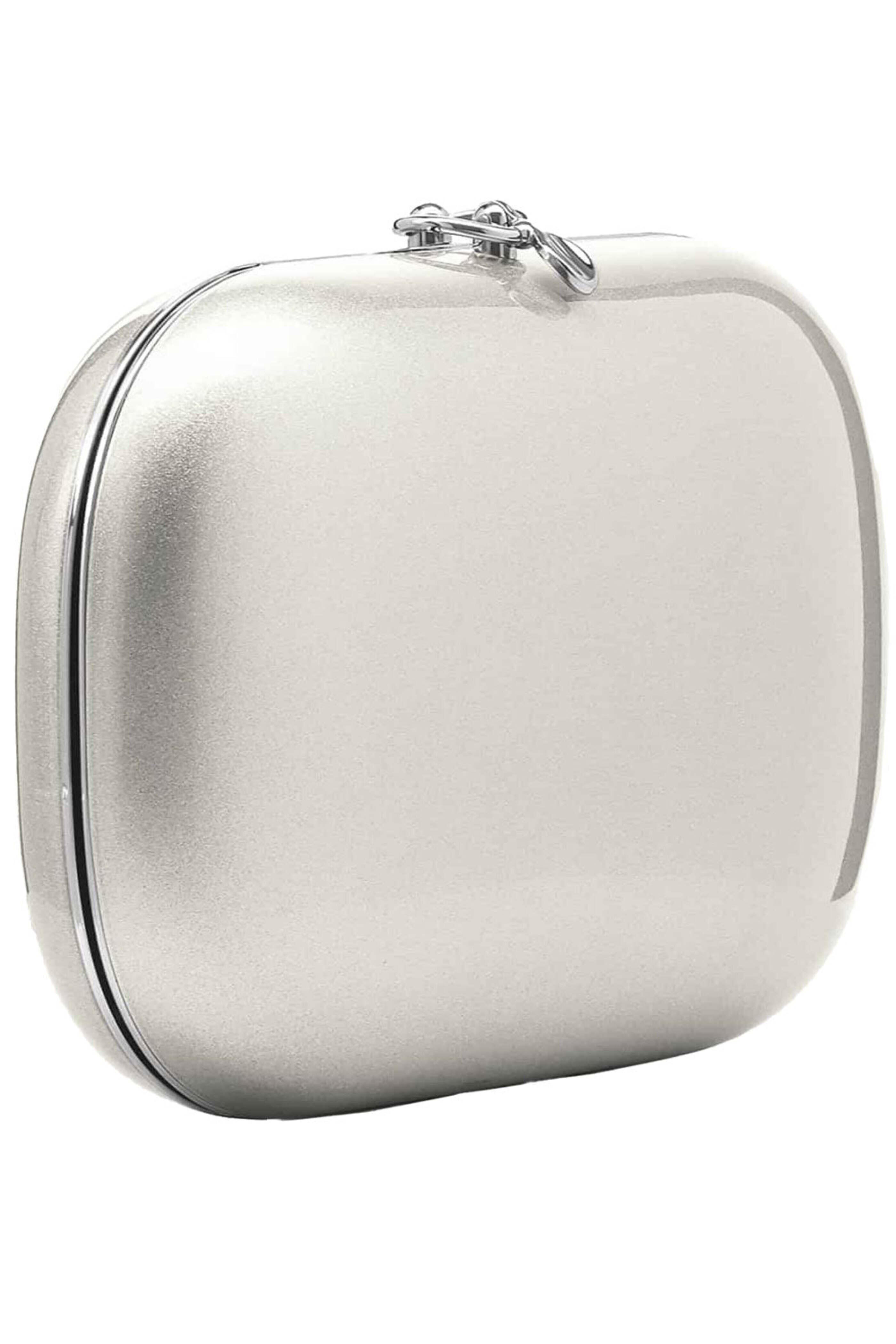 Jeffrey Levinson - Elina Plus Clutch in Electric Silver