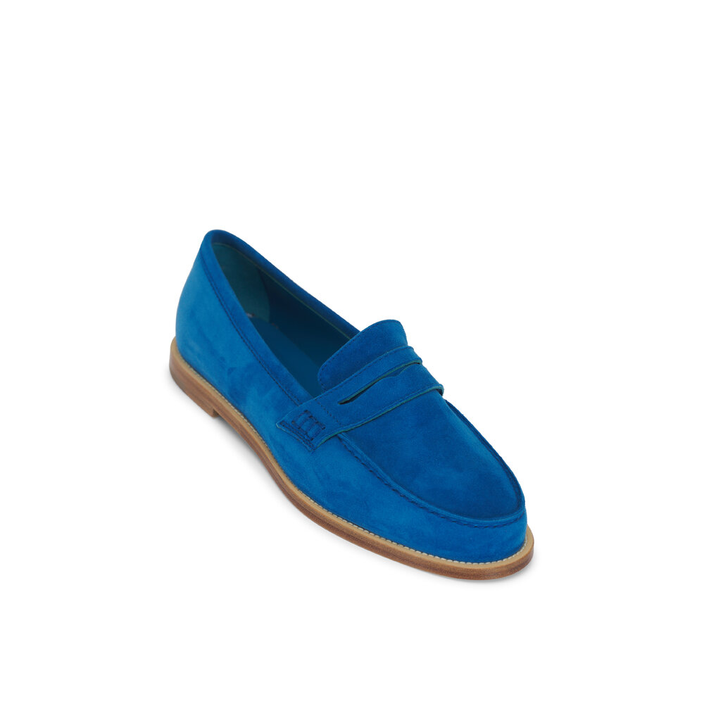 【Skmtmek0122 】MANOLO BLAHNIK 青 スエード Skmtmek0122 様専用】MANOLO BLAHNIK 青 スエード - メルカリ