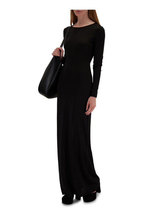 Nili Lotan - Caper Black Knit Dress 