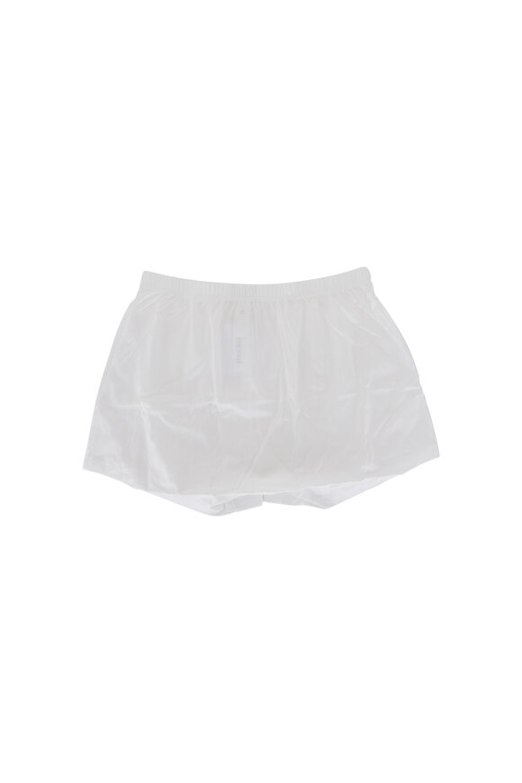 Hanro - White Cotton Boxer Short 